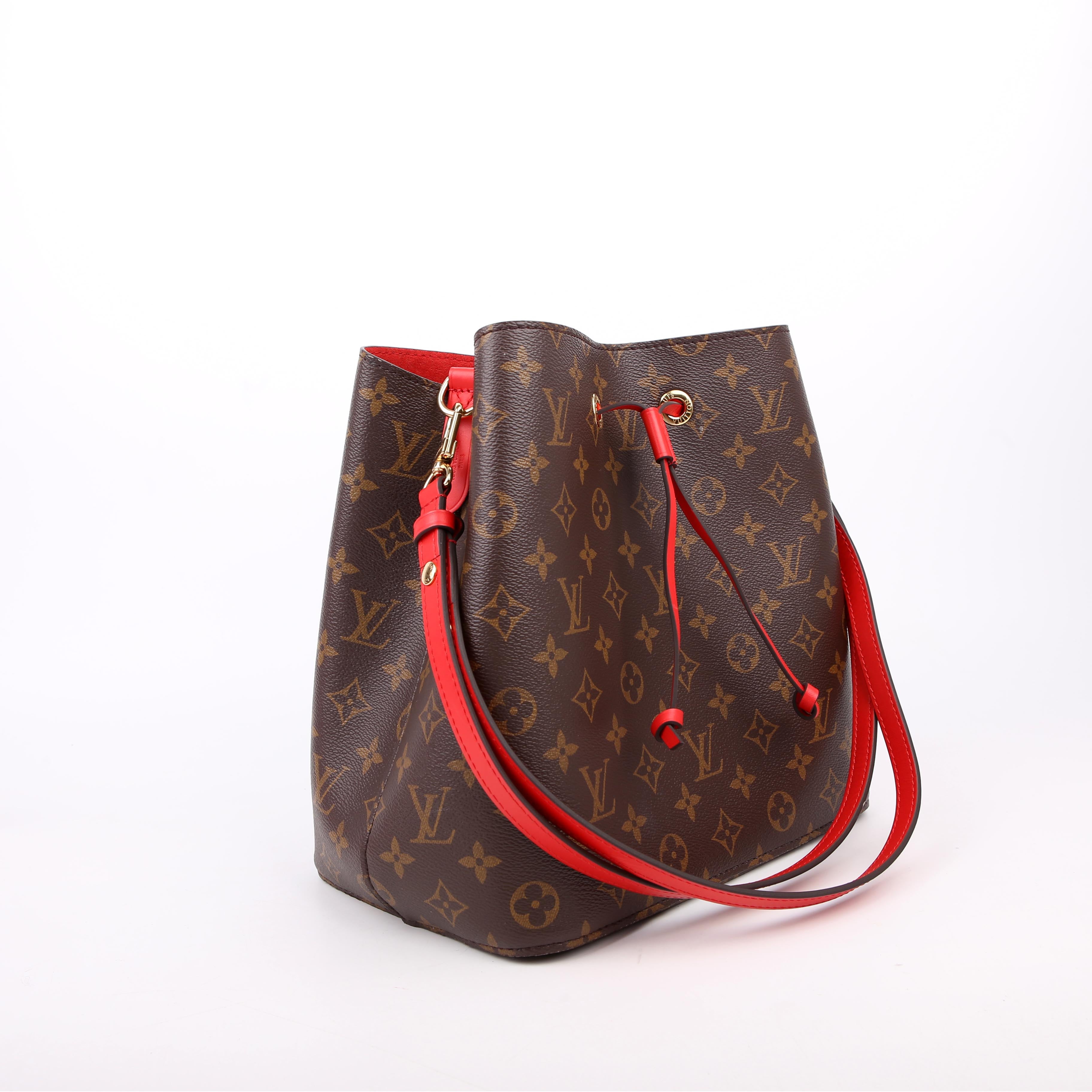 Louis Vuitton Neonoe Monogram Red