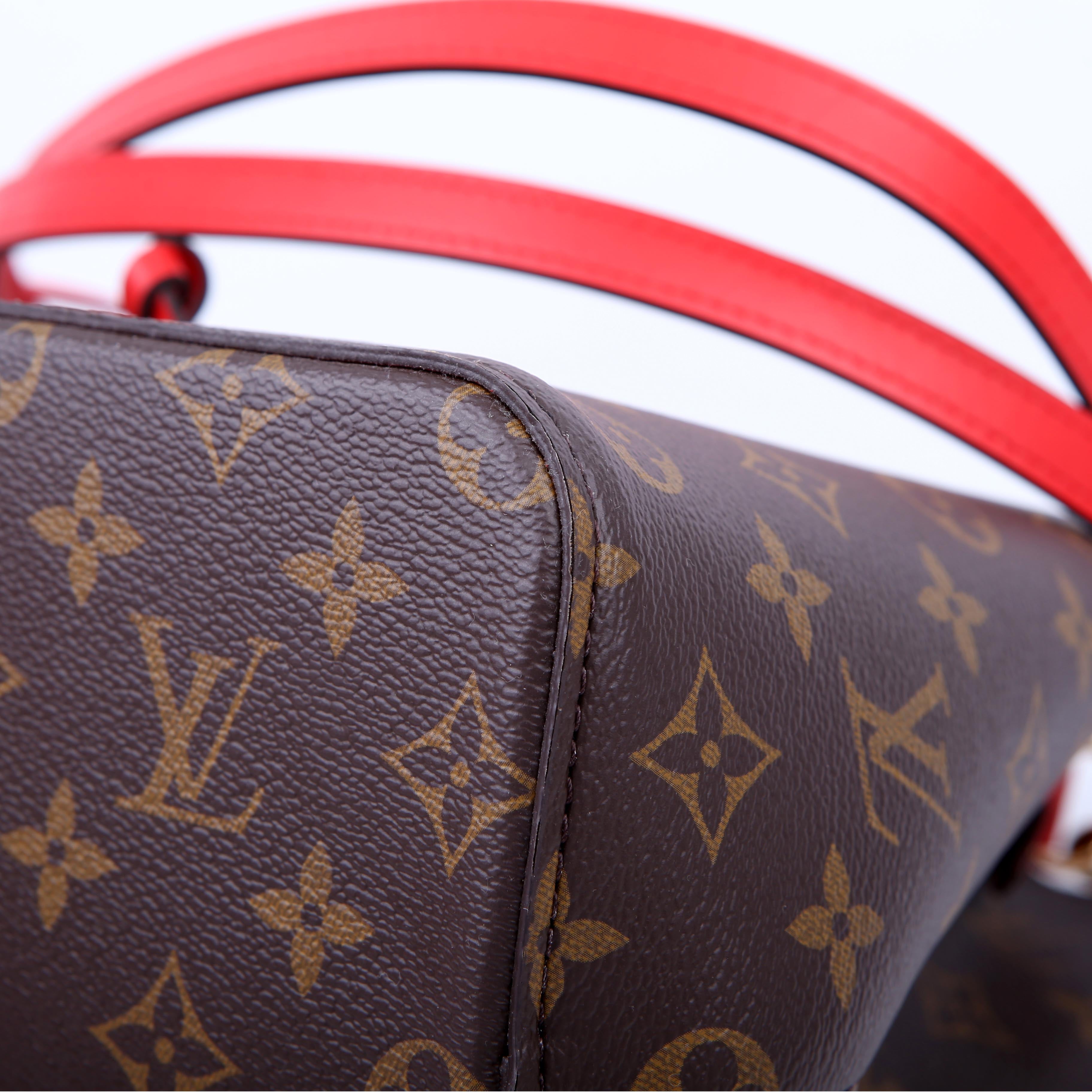 Louis Vuitton Neonoe Monogram Red
