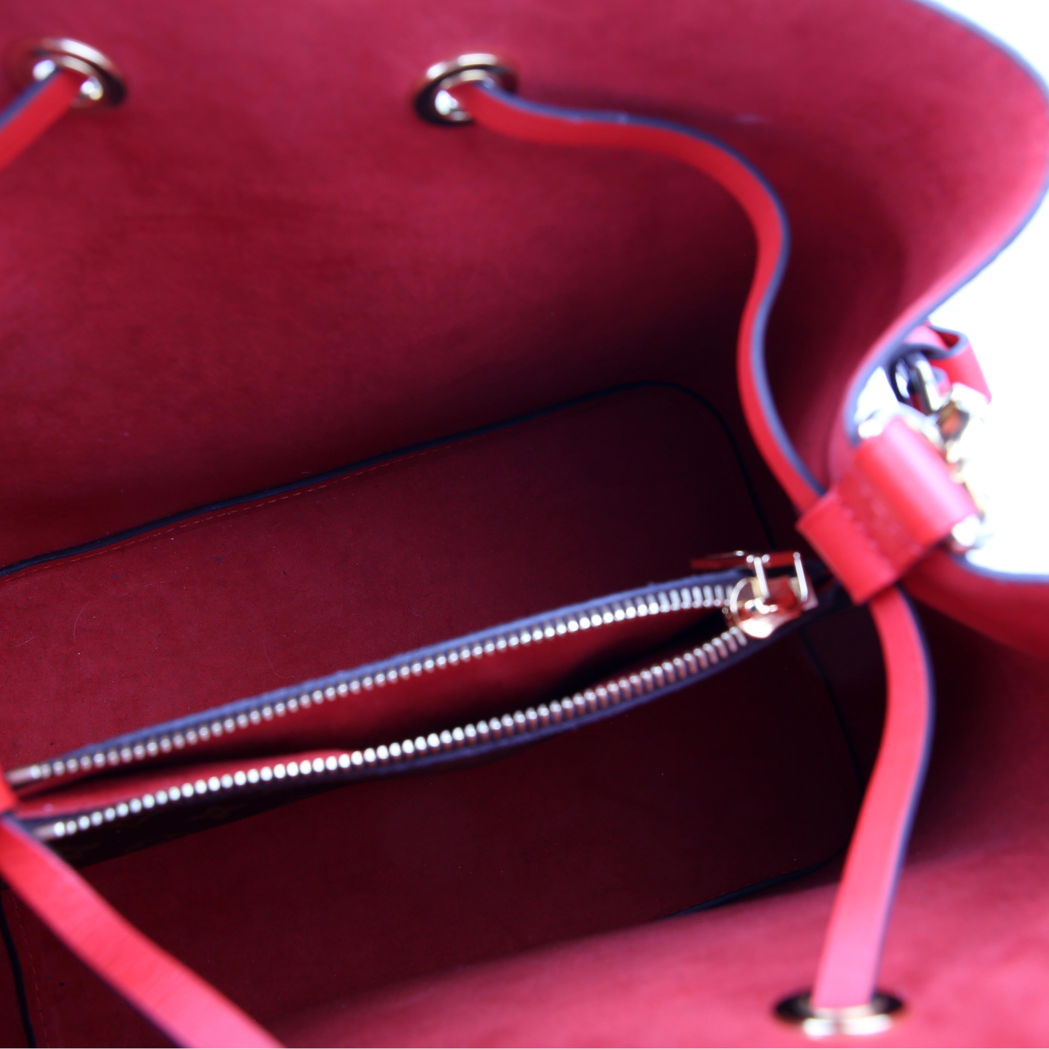 Louis Vuitton Neonoe Monogram Red