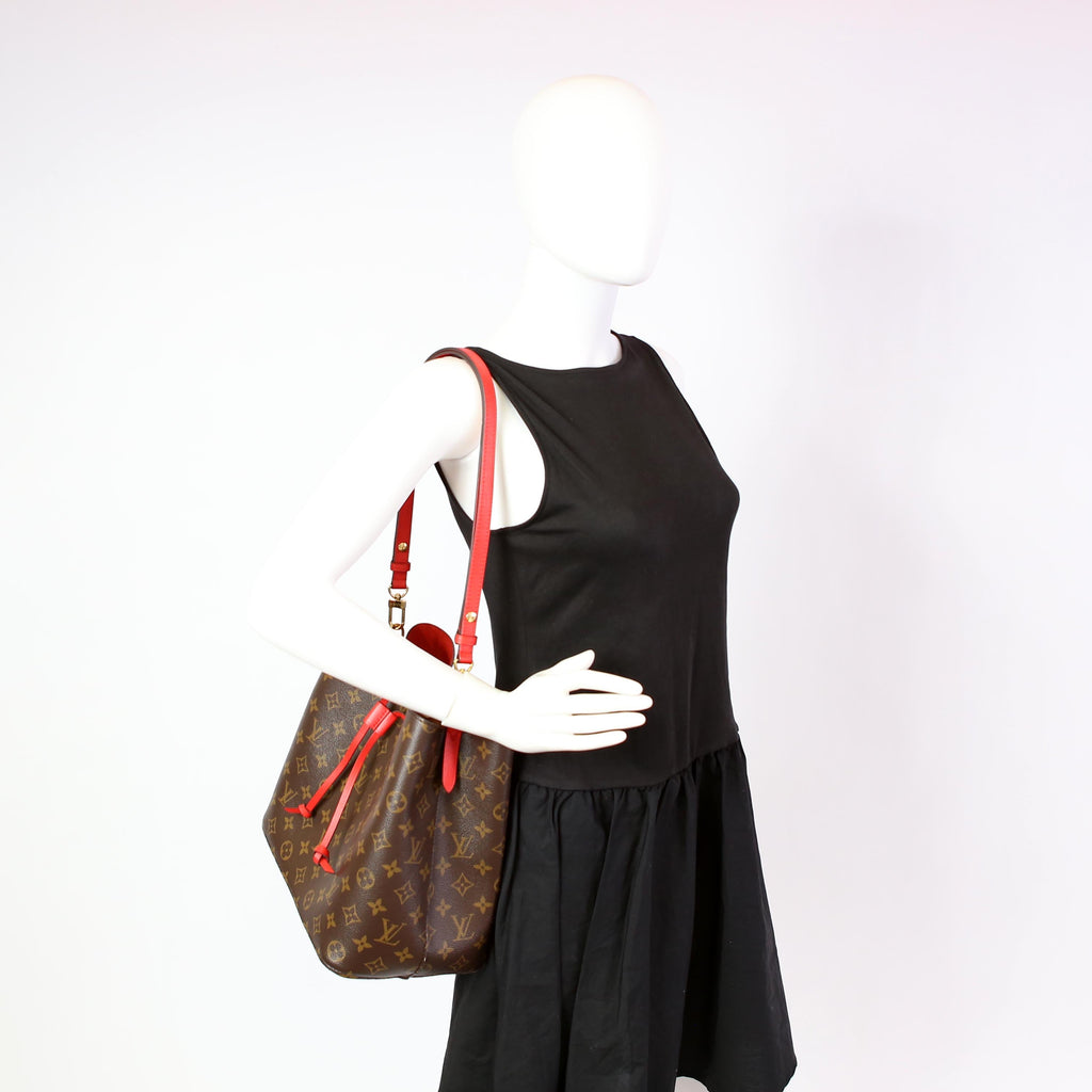 Louis Vuitton Neonoe Monogram Red