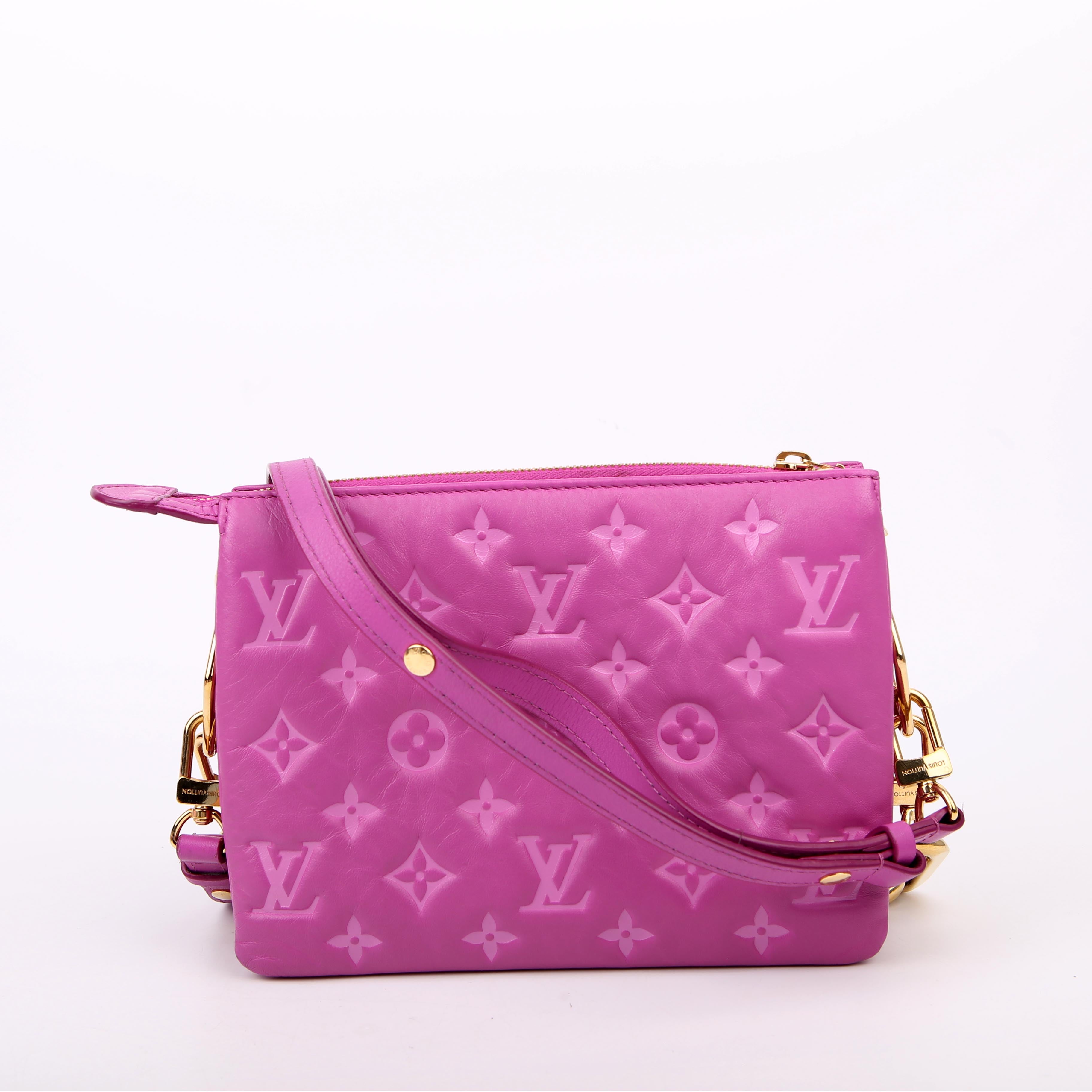Louis Vuitton Coussin BB Lambskin Purple