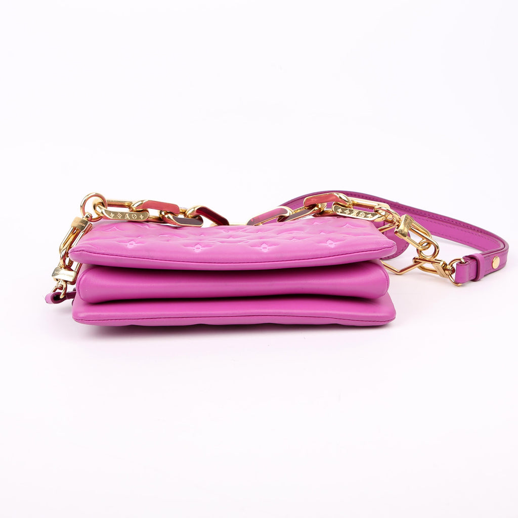 Louis Vuitton Coussin BB Lambskin Purple