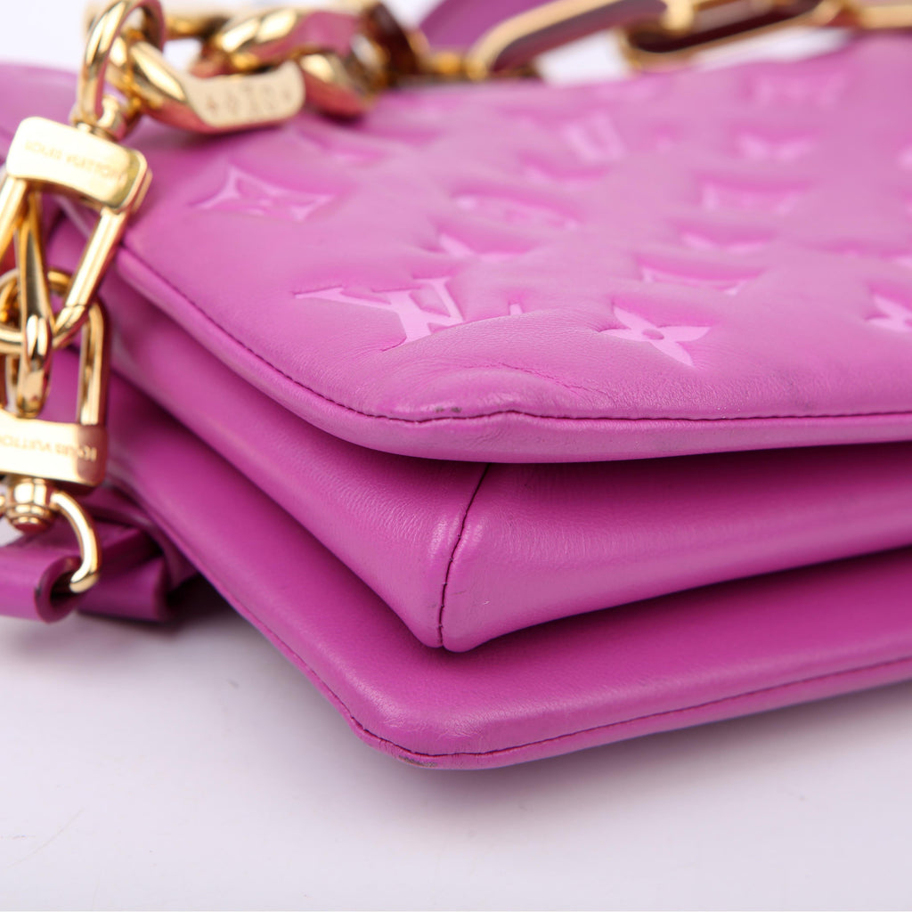 Louis Vuitton Coussin BB Lambskin Purple