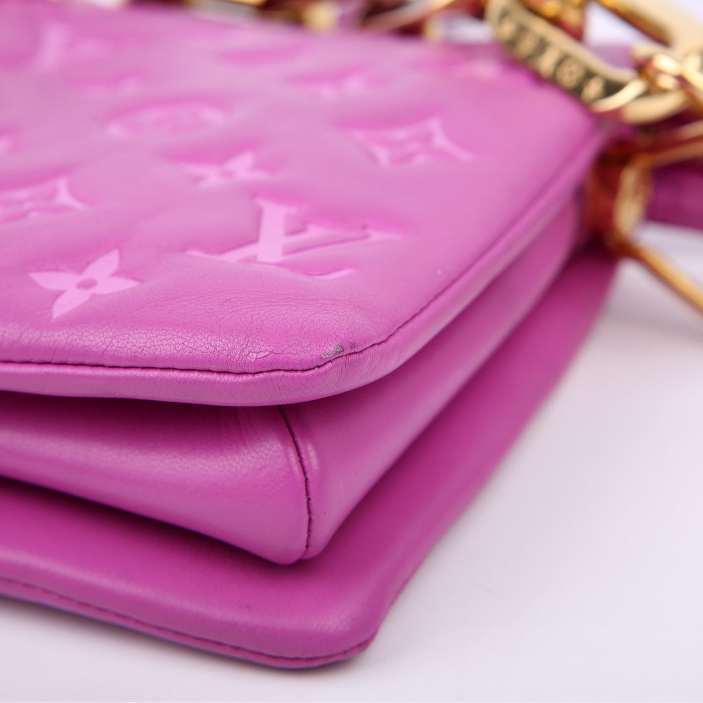 Louis Vuitton Coussin BB Lambskin Purple