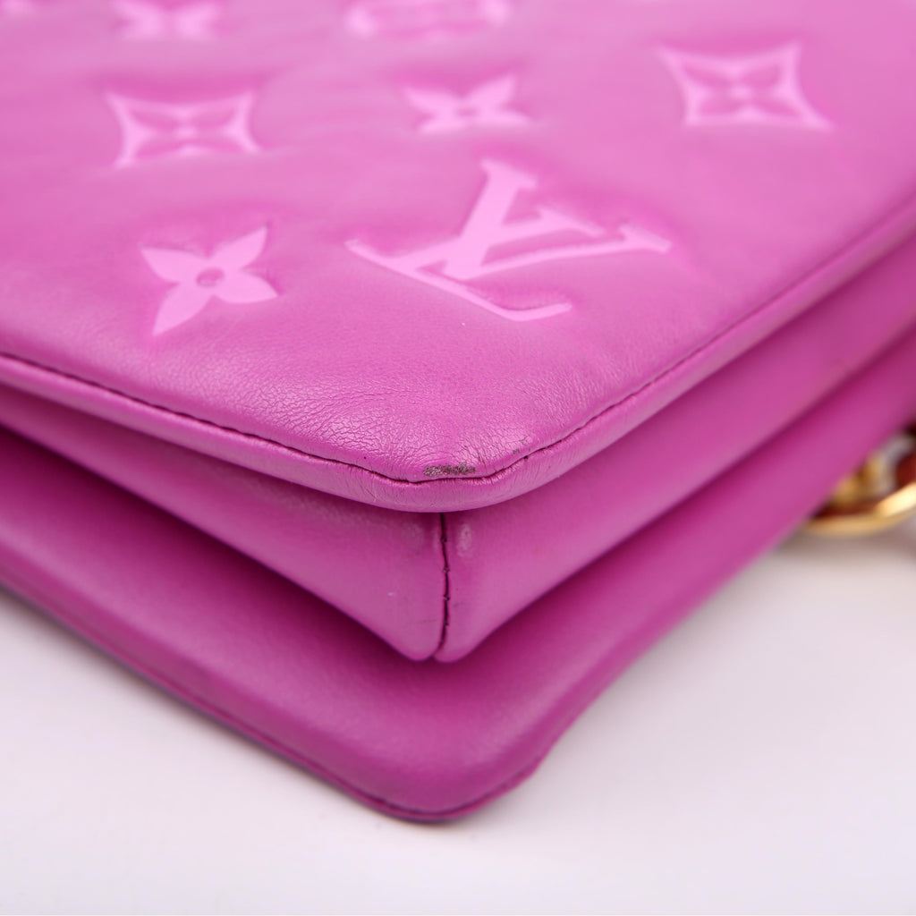 Louis Vuitton Coussin BB Lambskin Purple