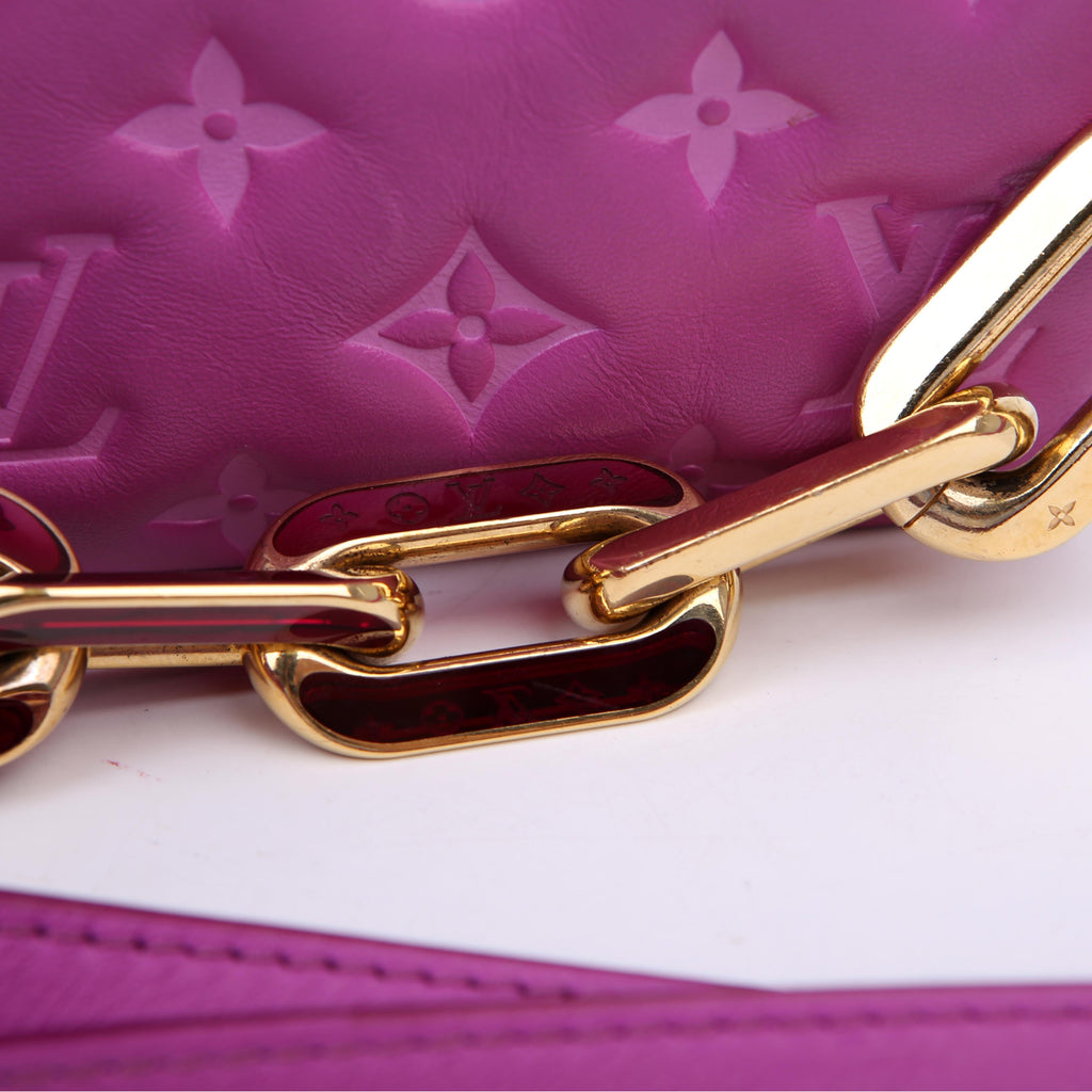 Louis Vuitton Coussin BB Lambskin Purple