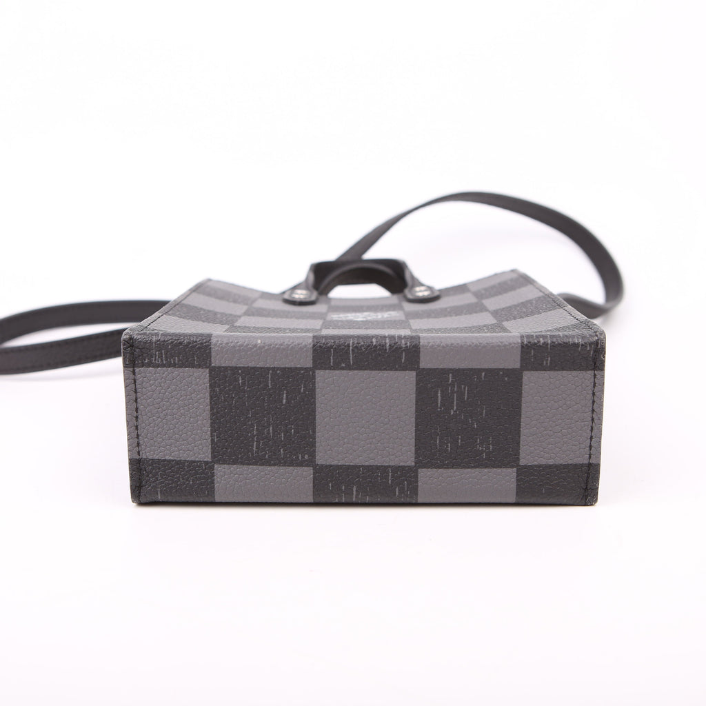 Louis Vuitton Sac Plat XS Abloh Checkers Black