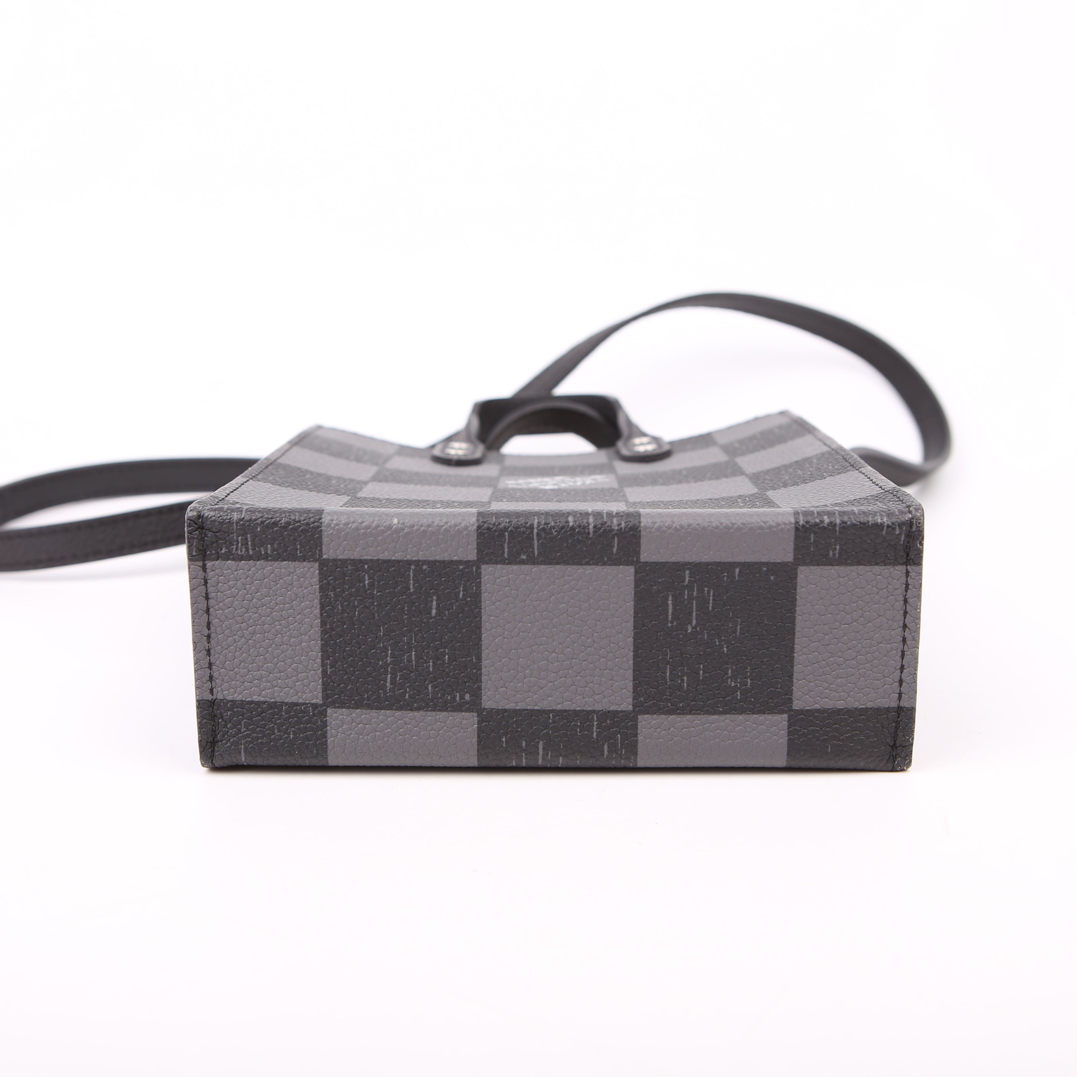 Louis Vuitton Sac Plat XS Abloh Checkers Black