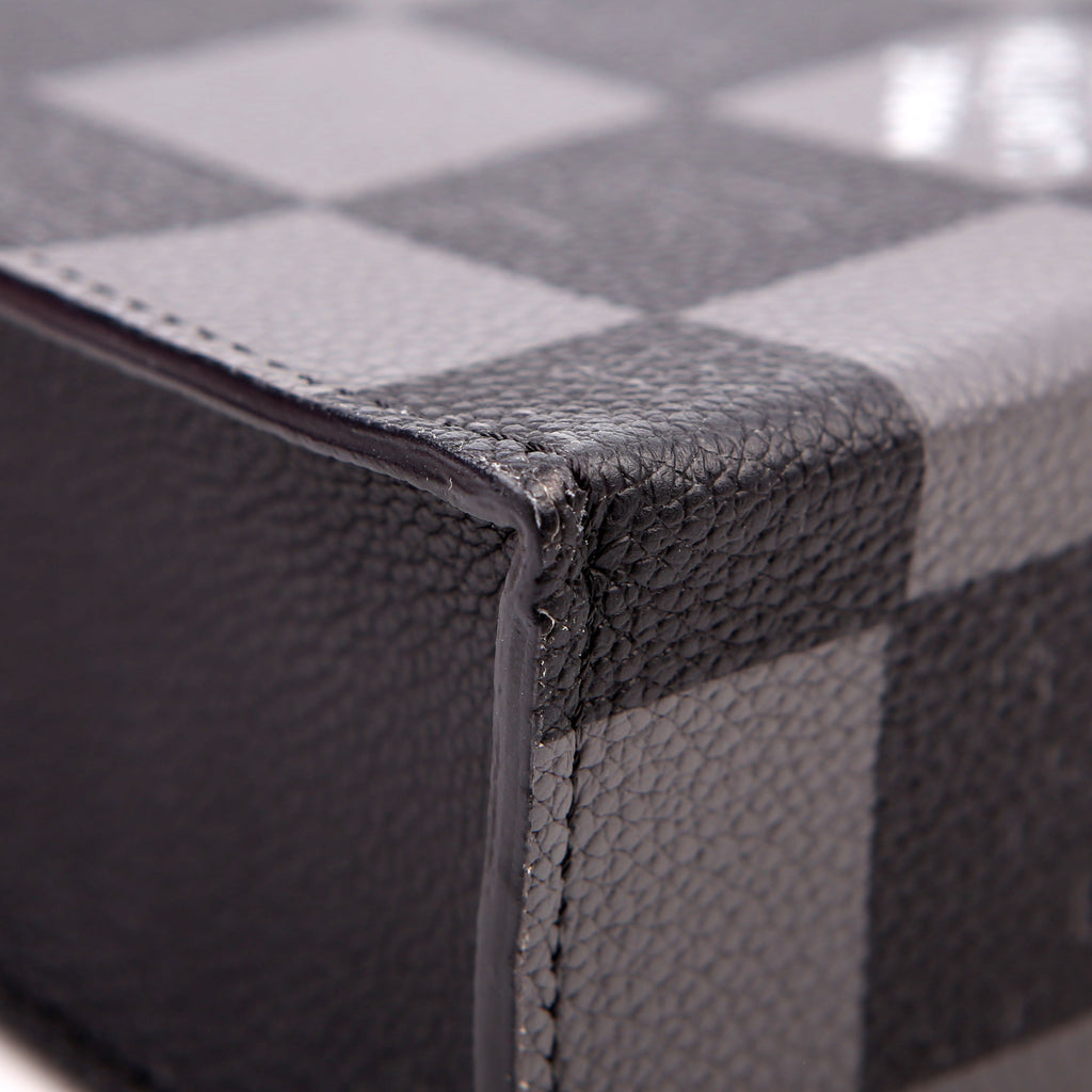 Louis Vuitton Sac Plat XS Abloh Checkers Black