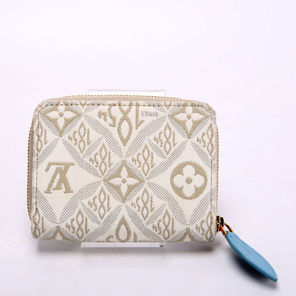Louis Vuitton Zippy Coin Purse 1854 Jacquard