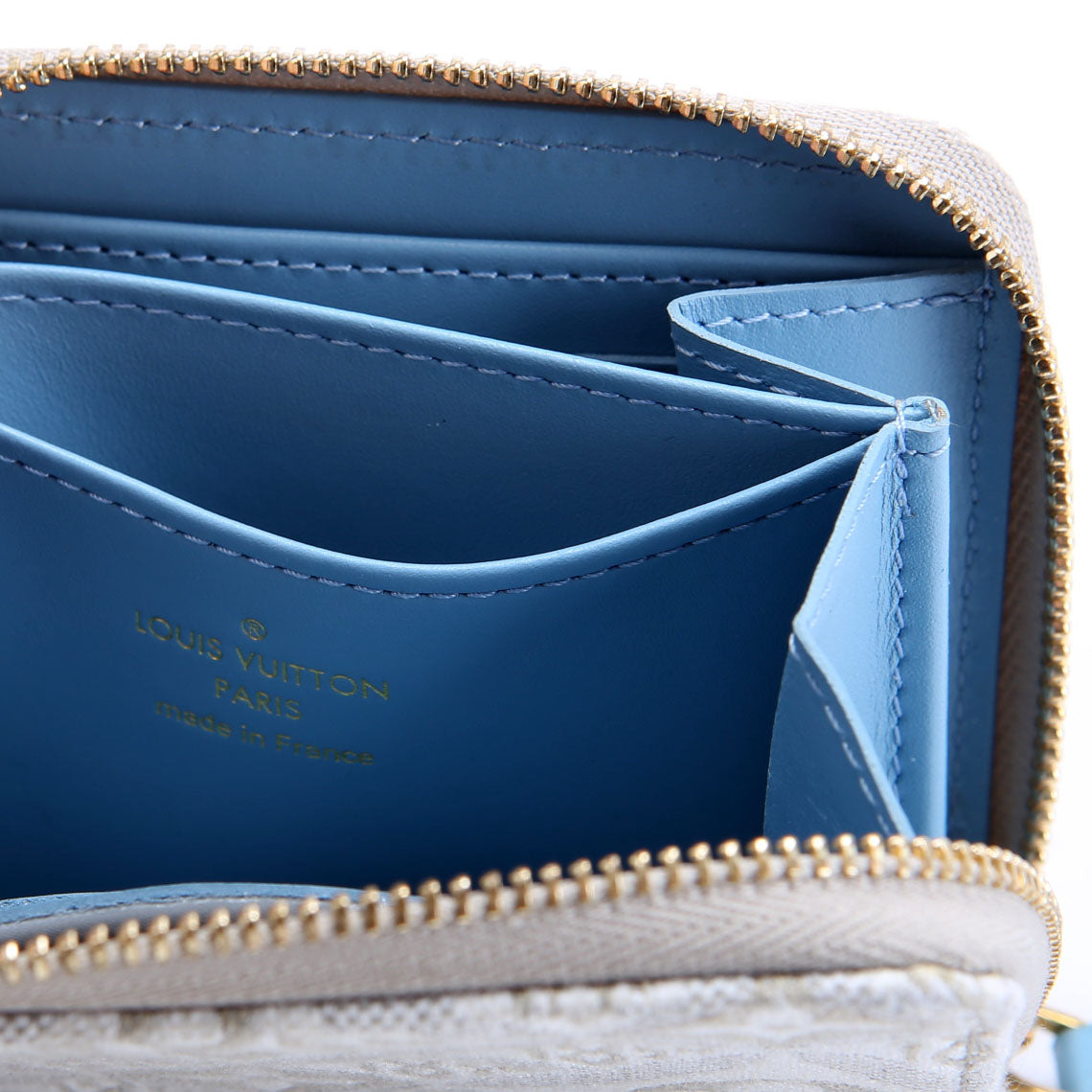 Louis Vuitton Zippy Coin Purse 1854 Jacquard