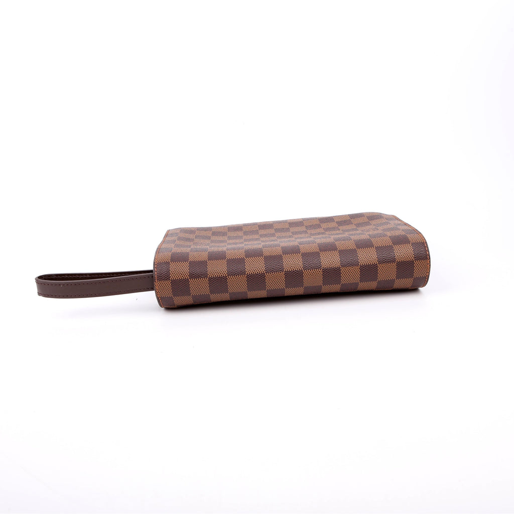 Louis Vuitton Pochette Saint Louis Clutch Damier Ebene