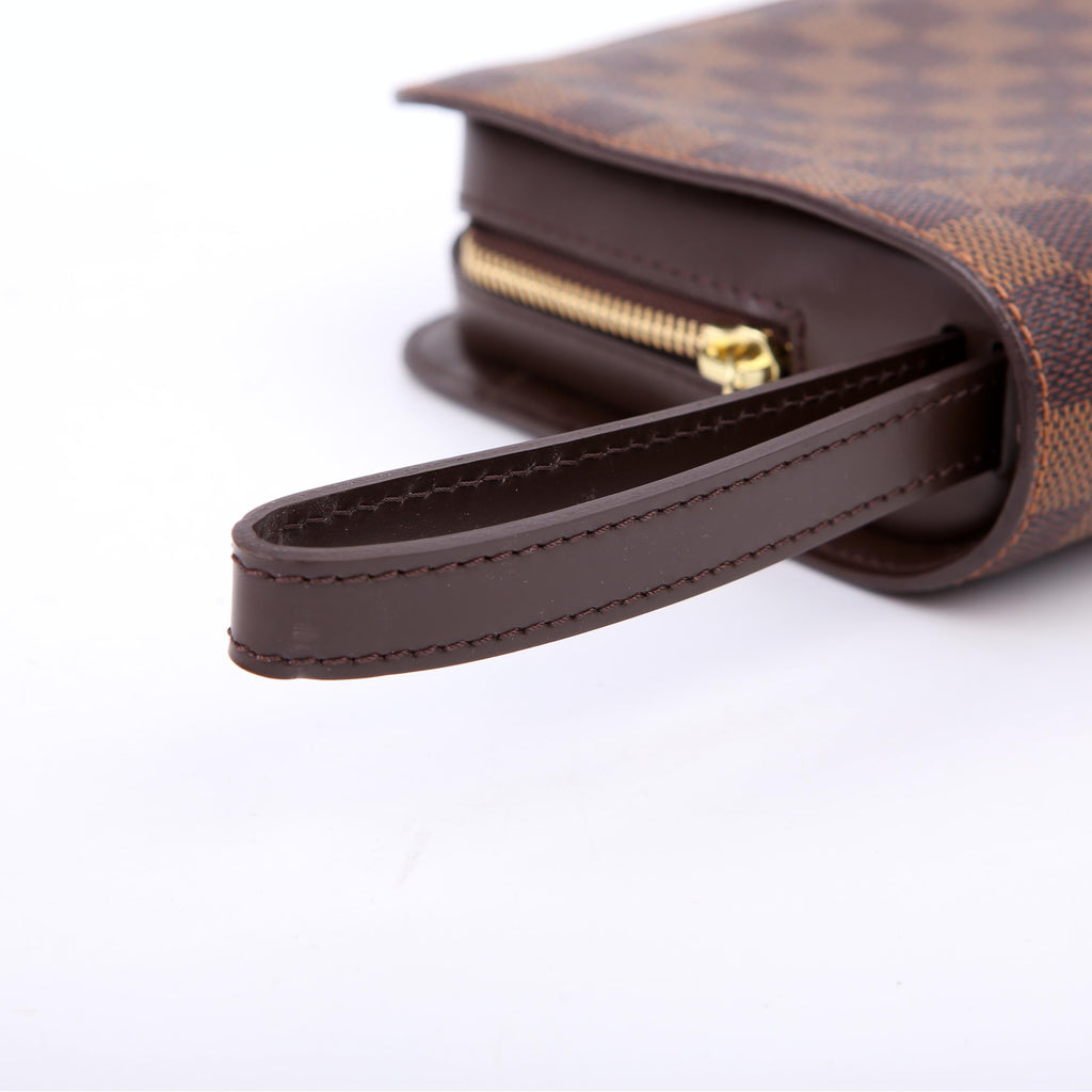 Louis Vuitton Pochette Saint Louis Clutch Damier Ebene