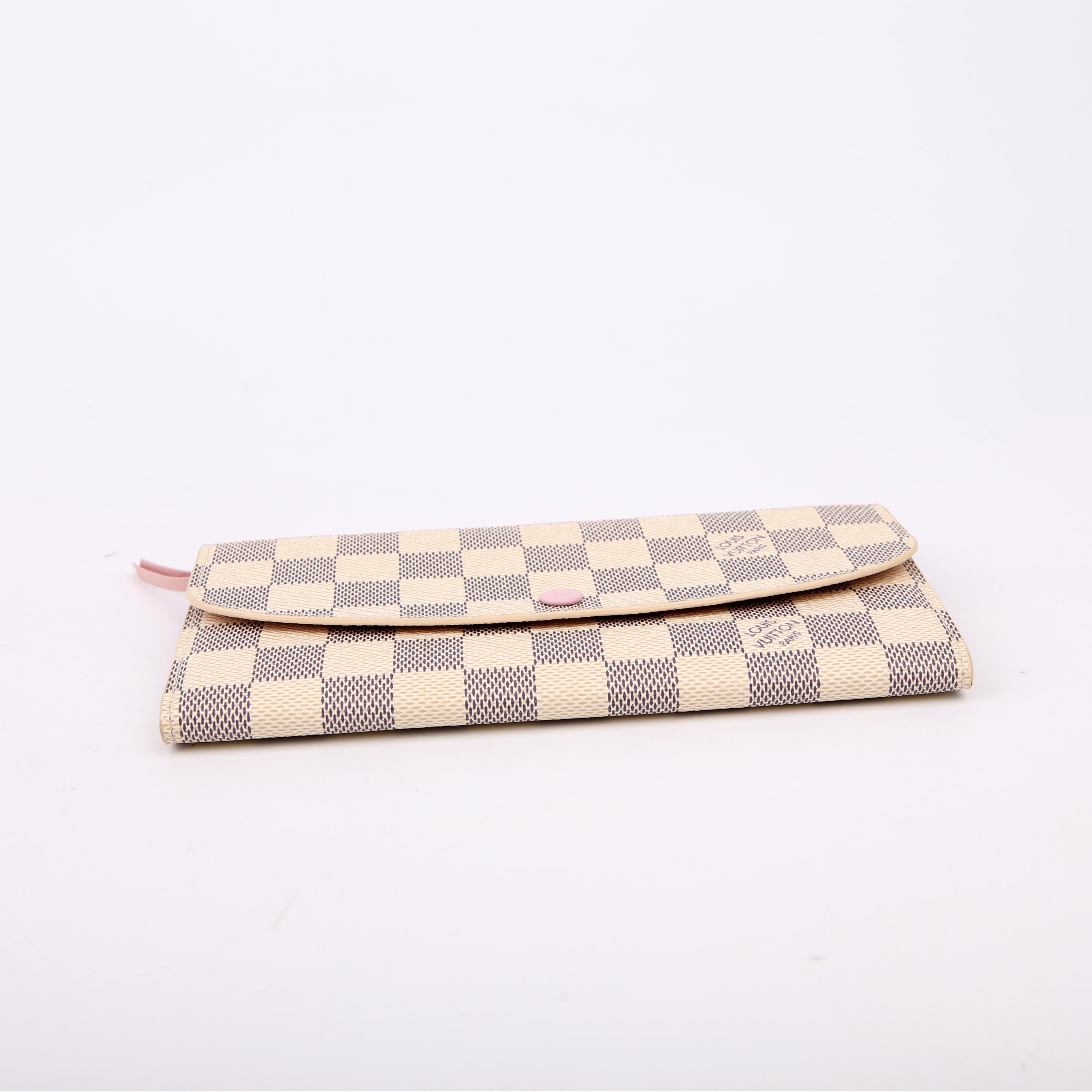 Louis Vuitton Emilie Wallet Azur Newer