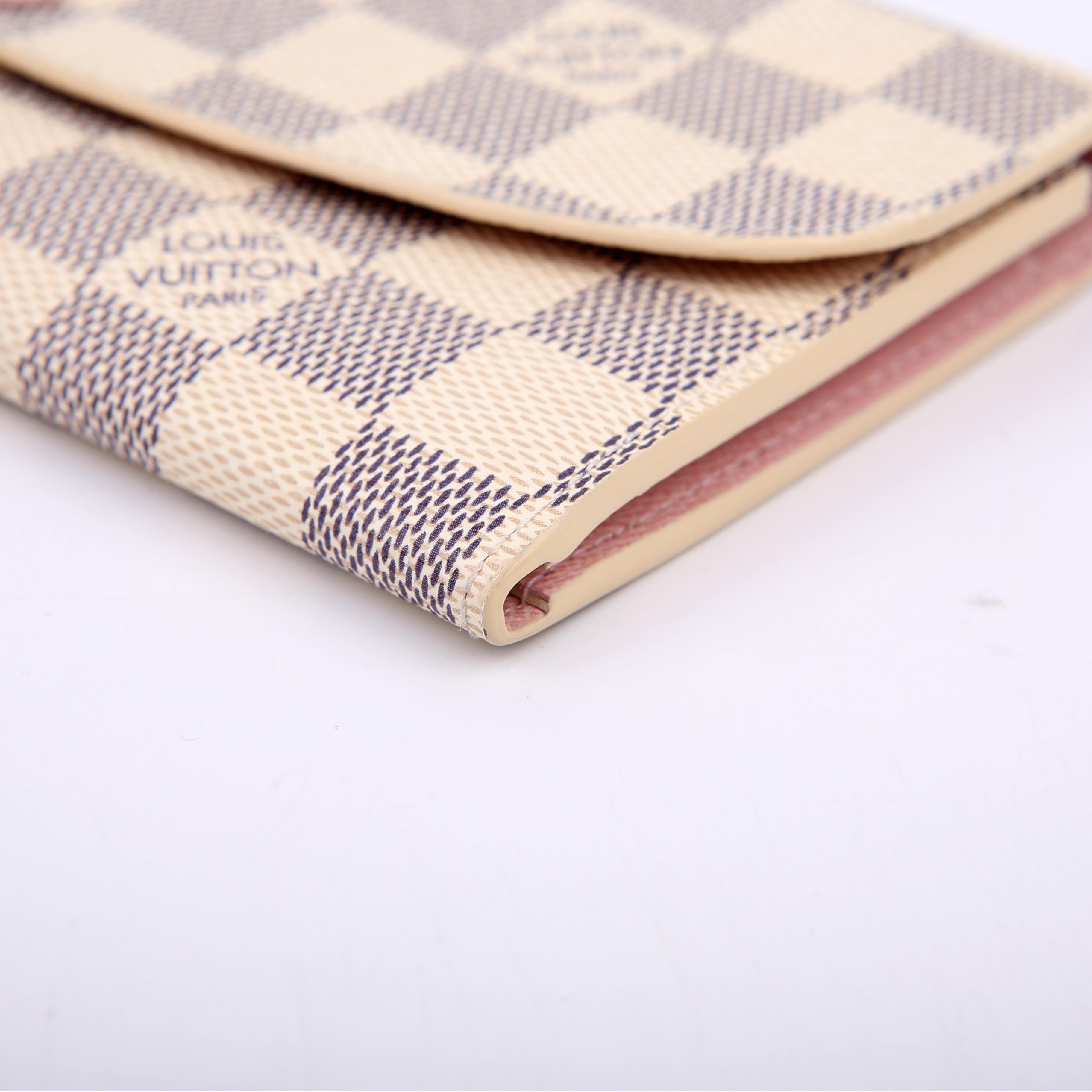 Louis Vuitton Emilie Wallet Azur Newer
