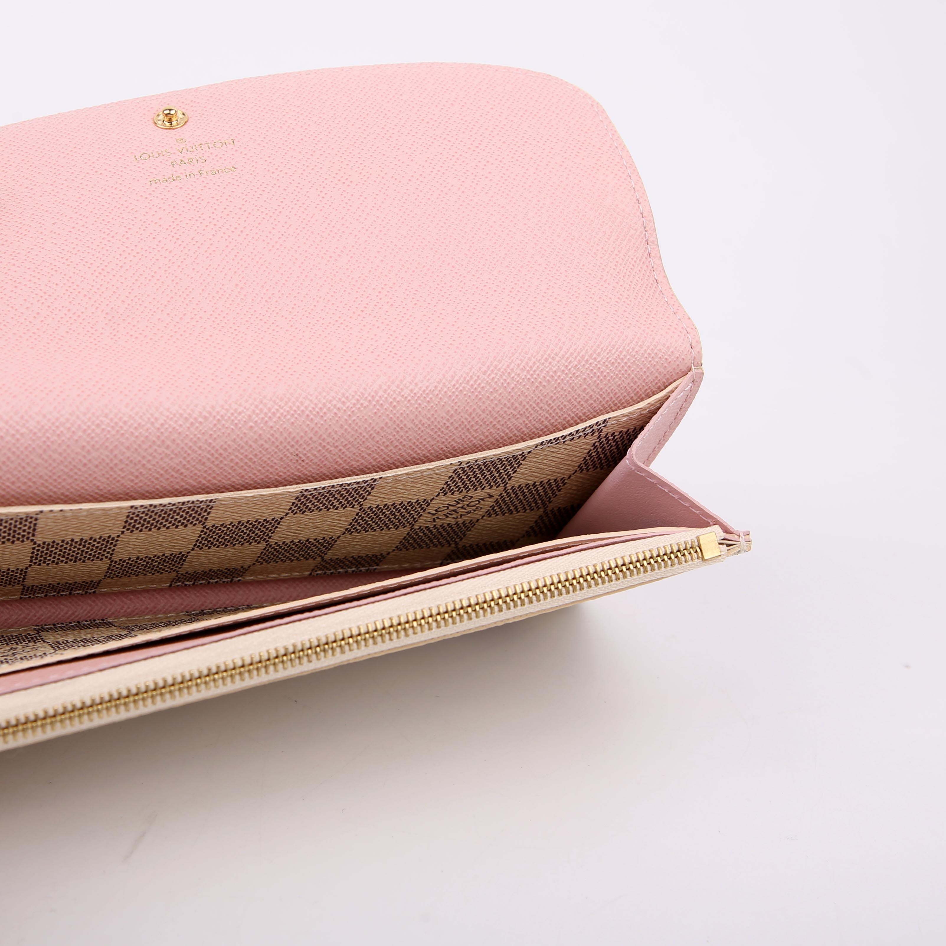 Louis Vuitton Emilie Wallet Azur Newer