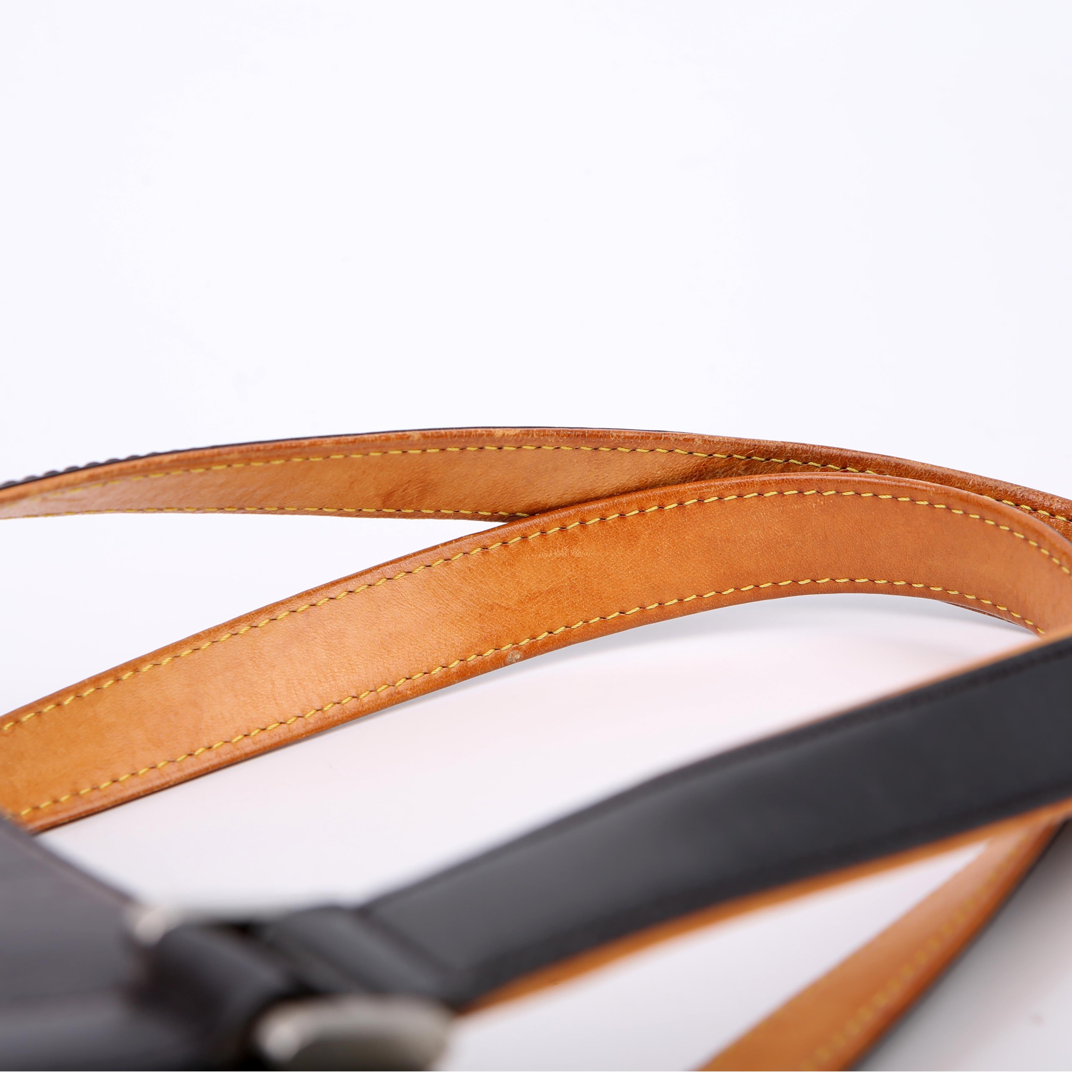 Louis Vuitton Stockton Monogram Matte Leather Grey
