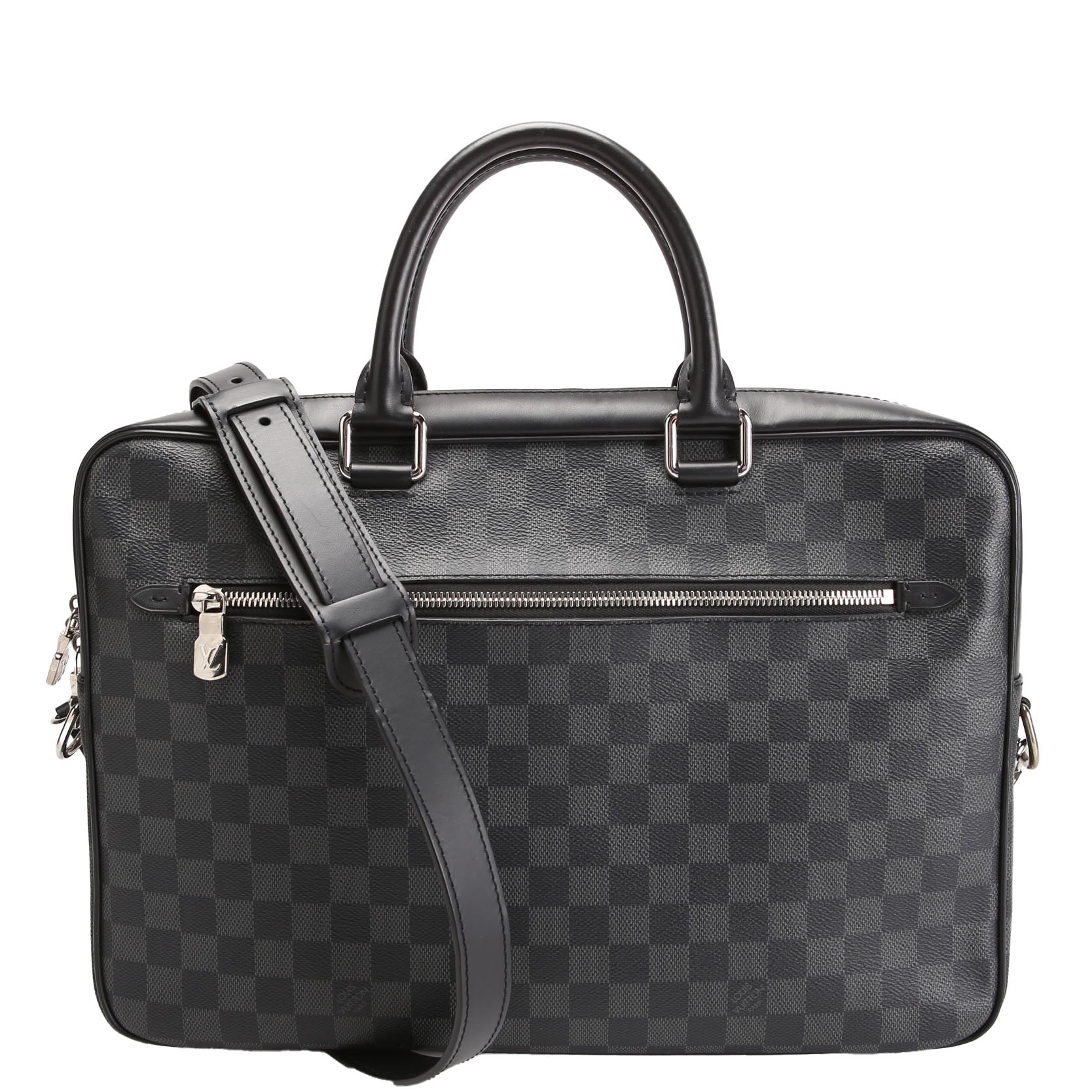Louis Vuitton Porte Documents Jour Damier Graphite Black/Gray