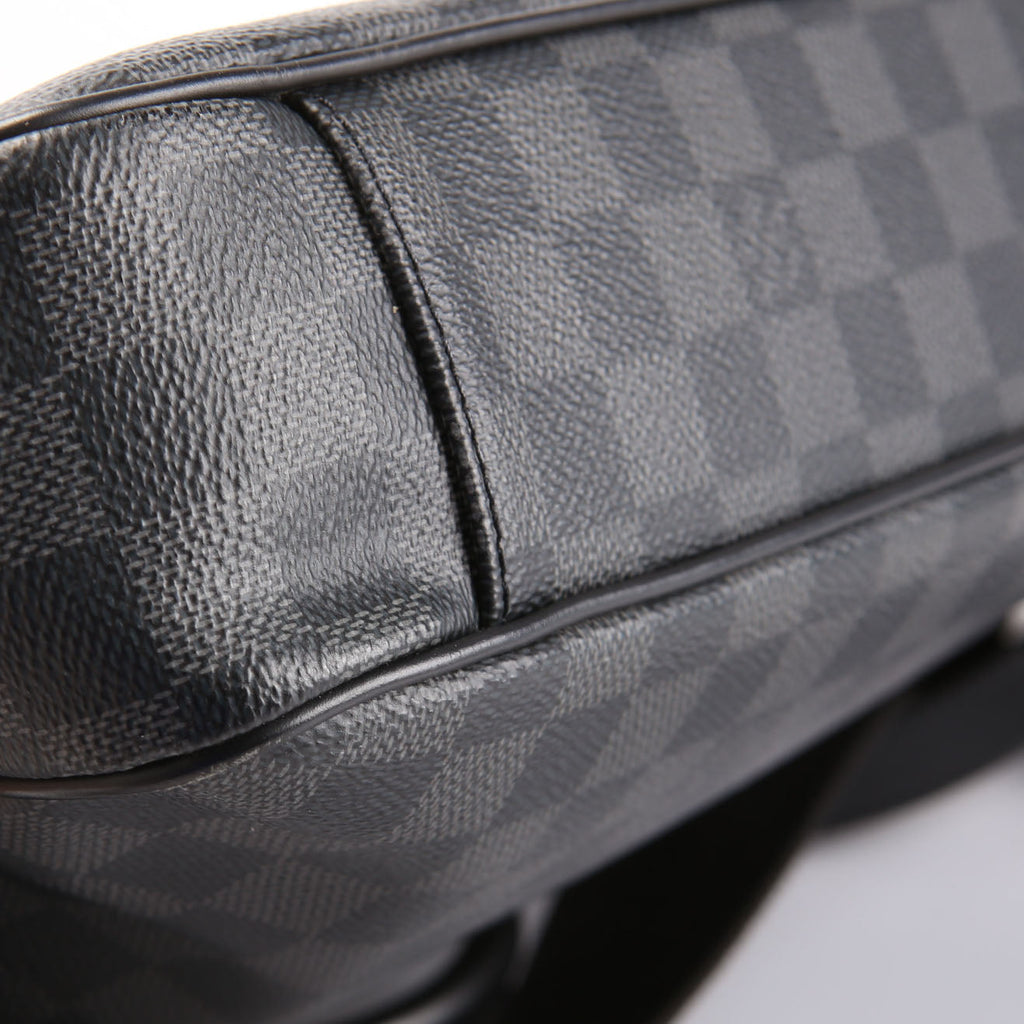Louis Vuitton Porte Documents Jour Damier Graphite Black/Gray