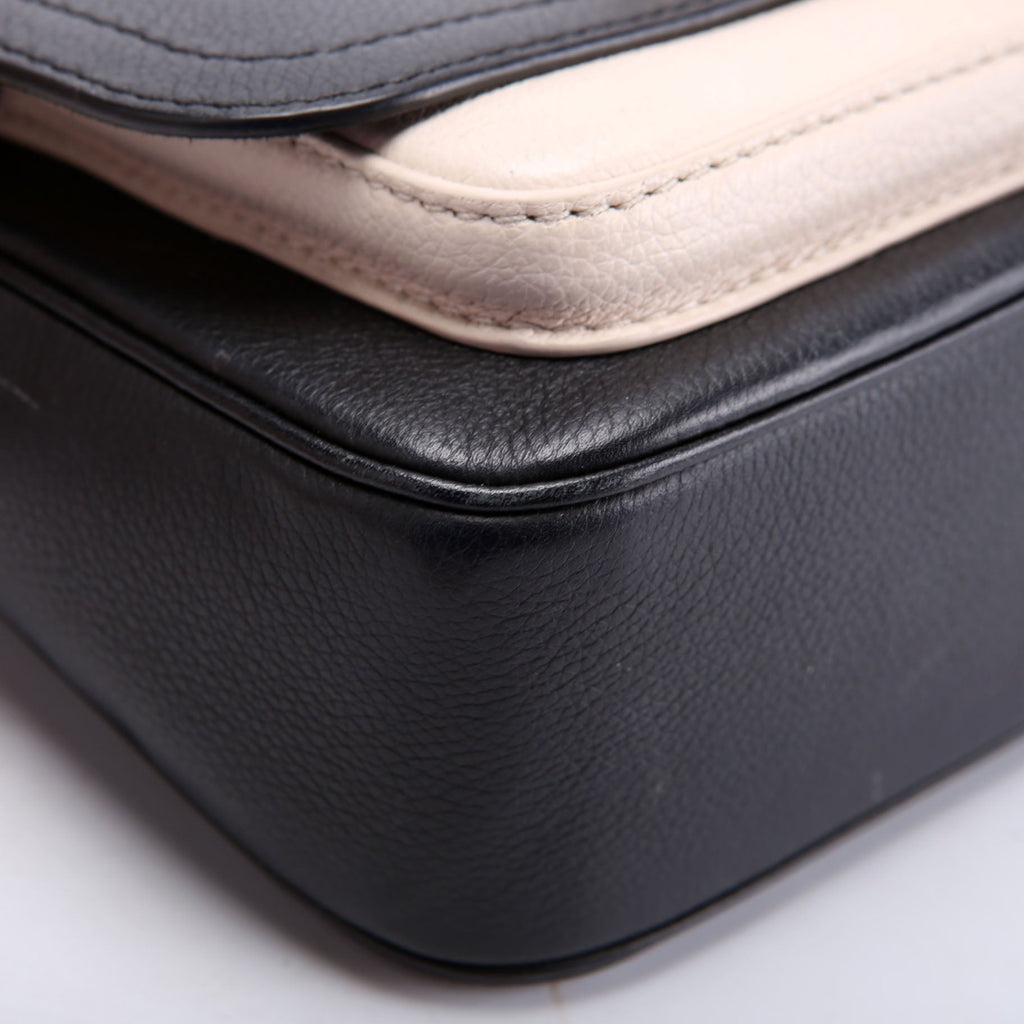 Louis Vuitton Lockme Tender Supple Calfskin Black/Cream