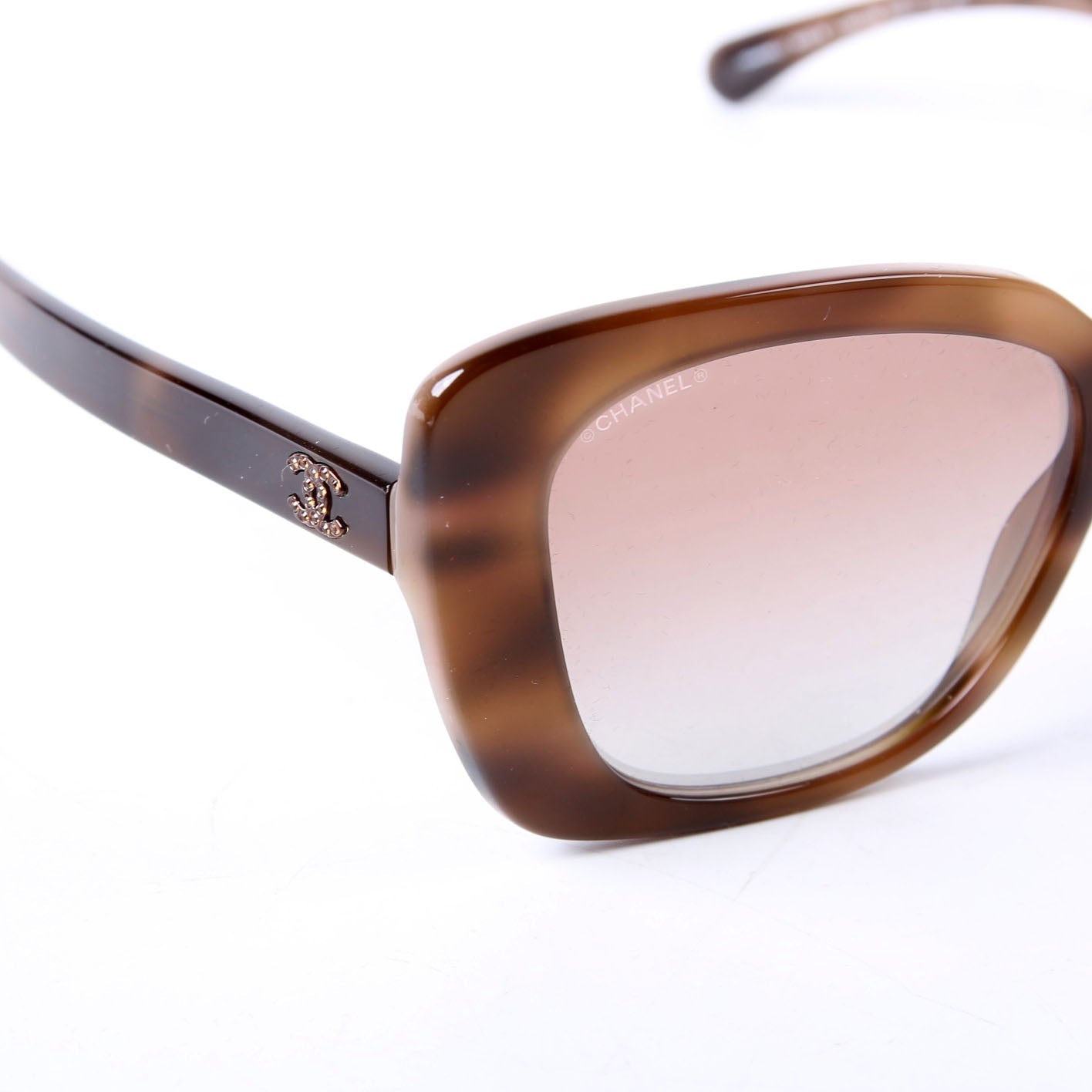Chanel 5422 B-A Square Sunglasses Brown