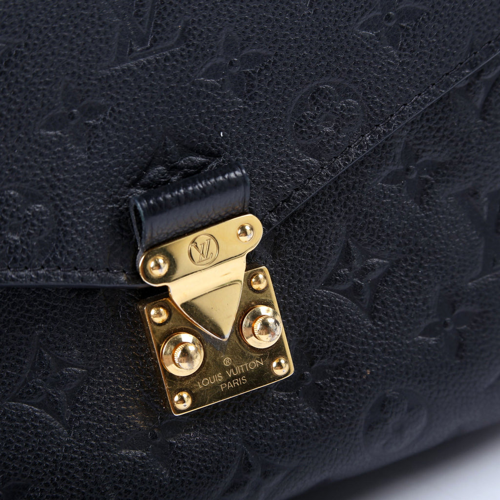 Louis Vuitton Pochette Metis Empreinte Black