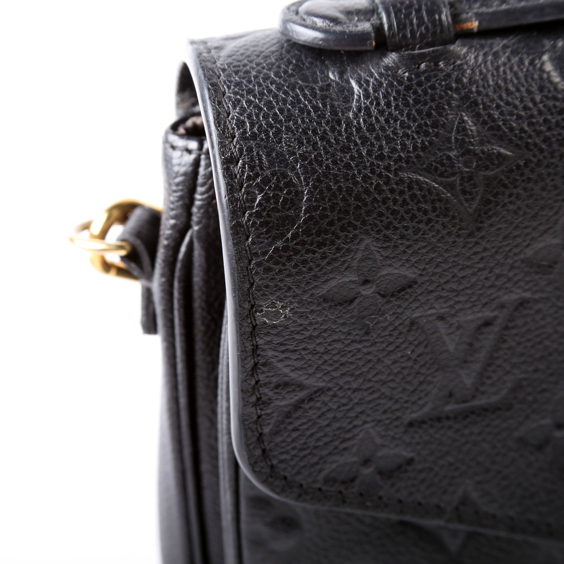 Louis Vuitton Pochette Metis Empreinte Black