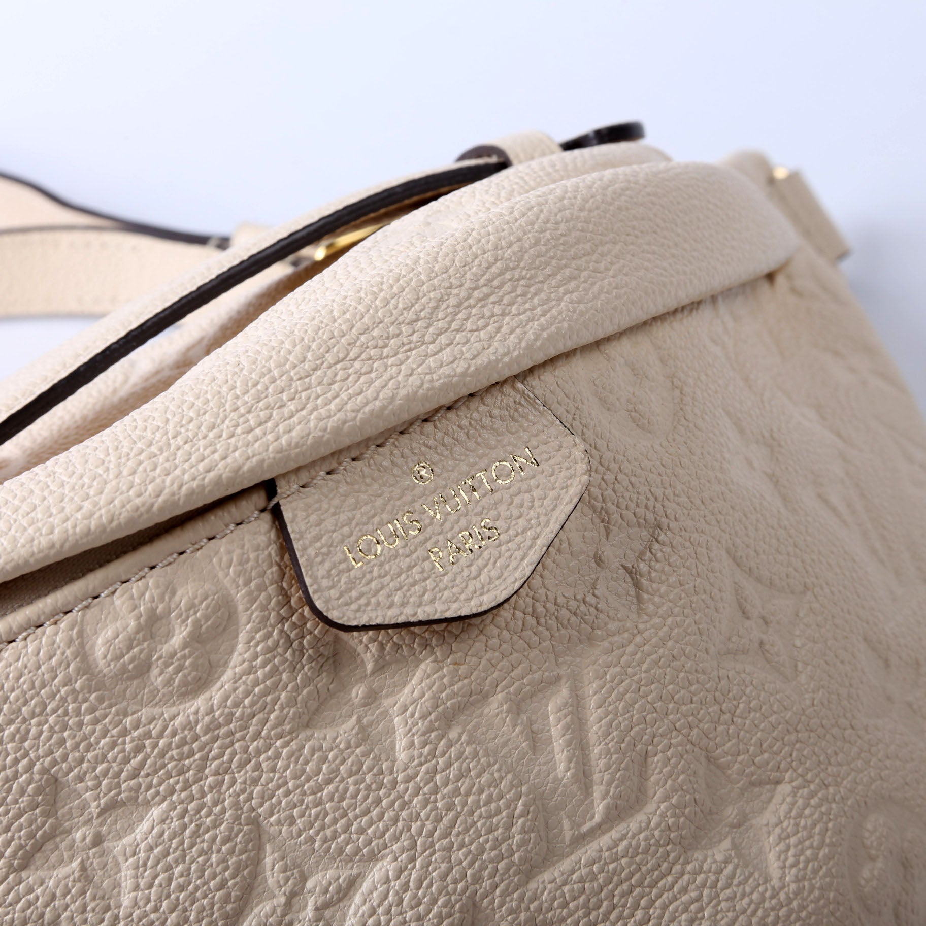 Louis Vuitton Bumbag Empreinte Cream