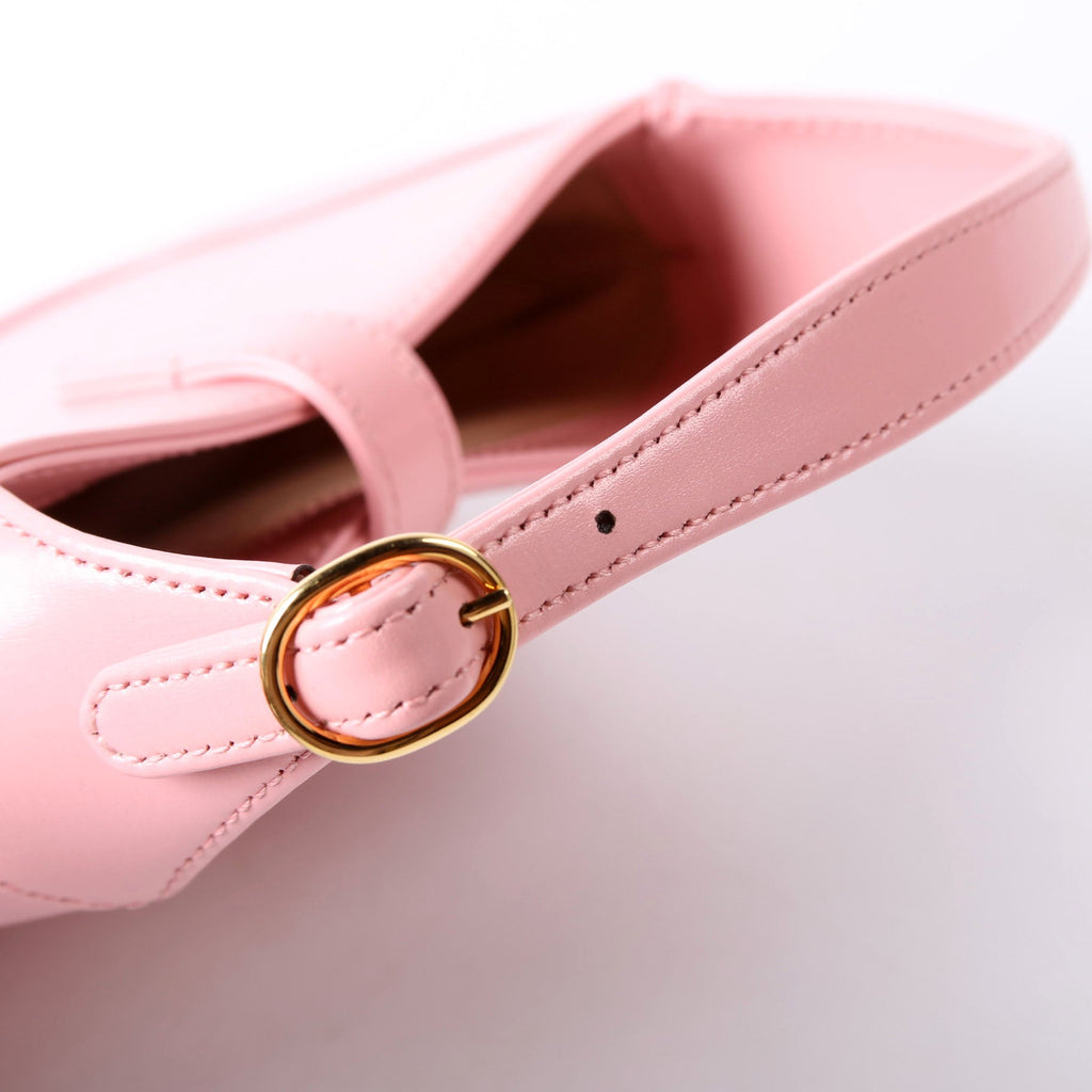 Gucci 637091 Jackie 1961 Mini Hobo Leather Pink