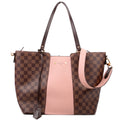Louis Vuitton Jersey Bag Damier Ebene Pink