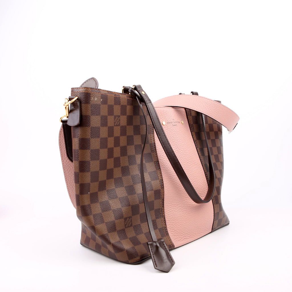 Louis Vuitton Jersey Bag Damier Ebene Pink