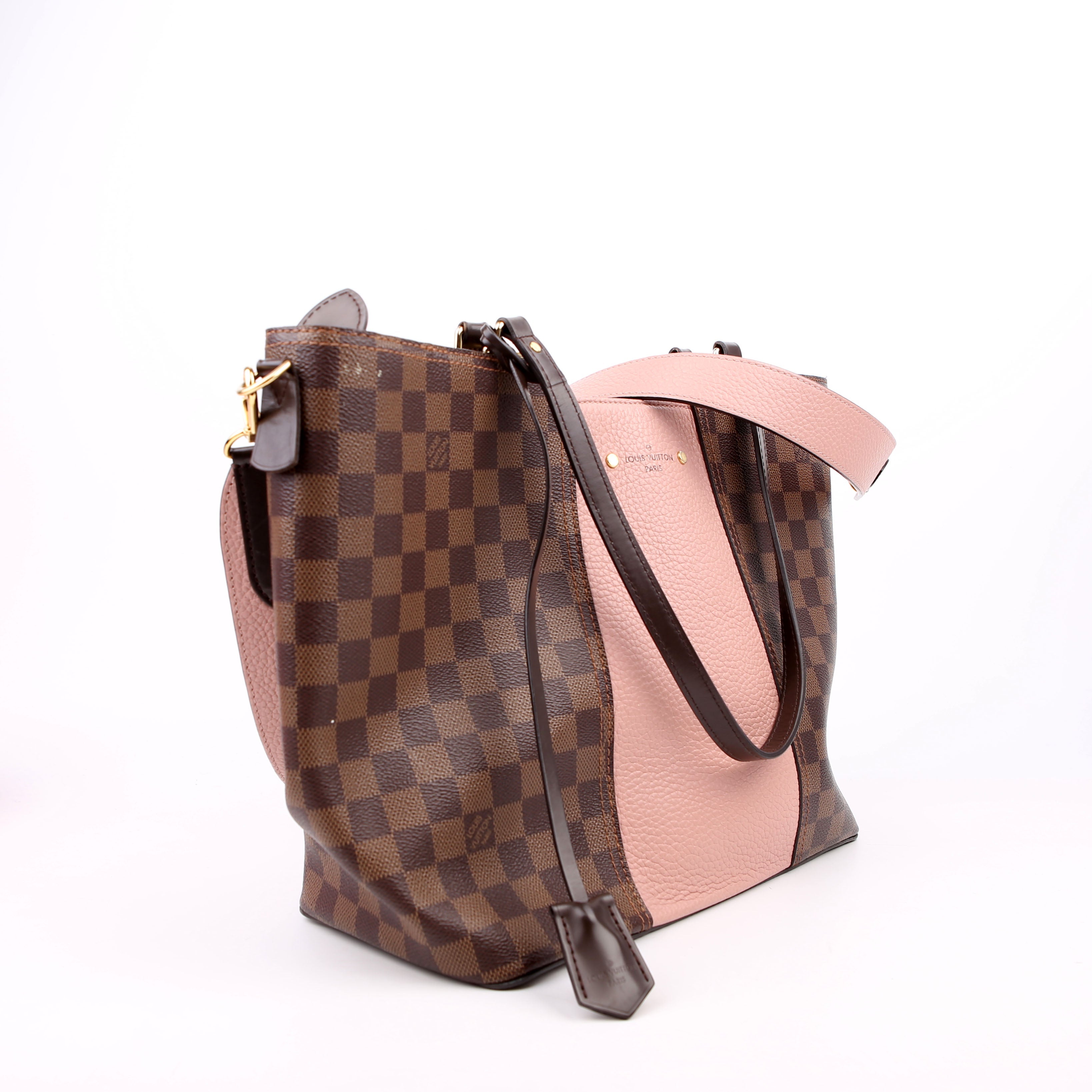 Louis Vuitton Jersey Bag Damier Ebene Pink