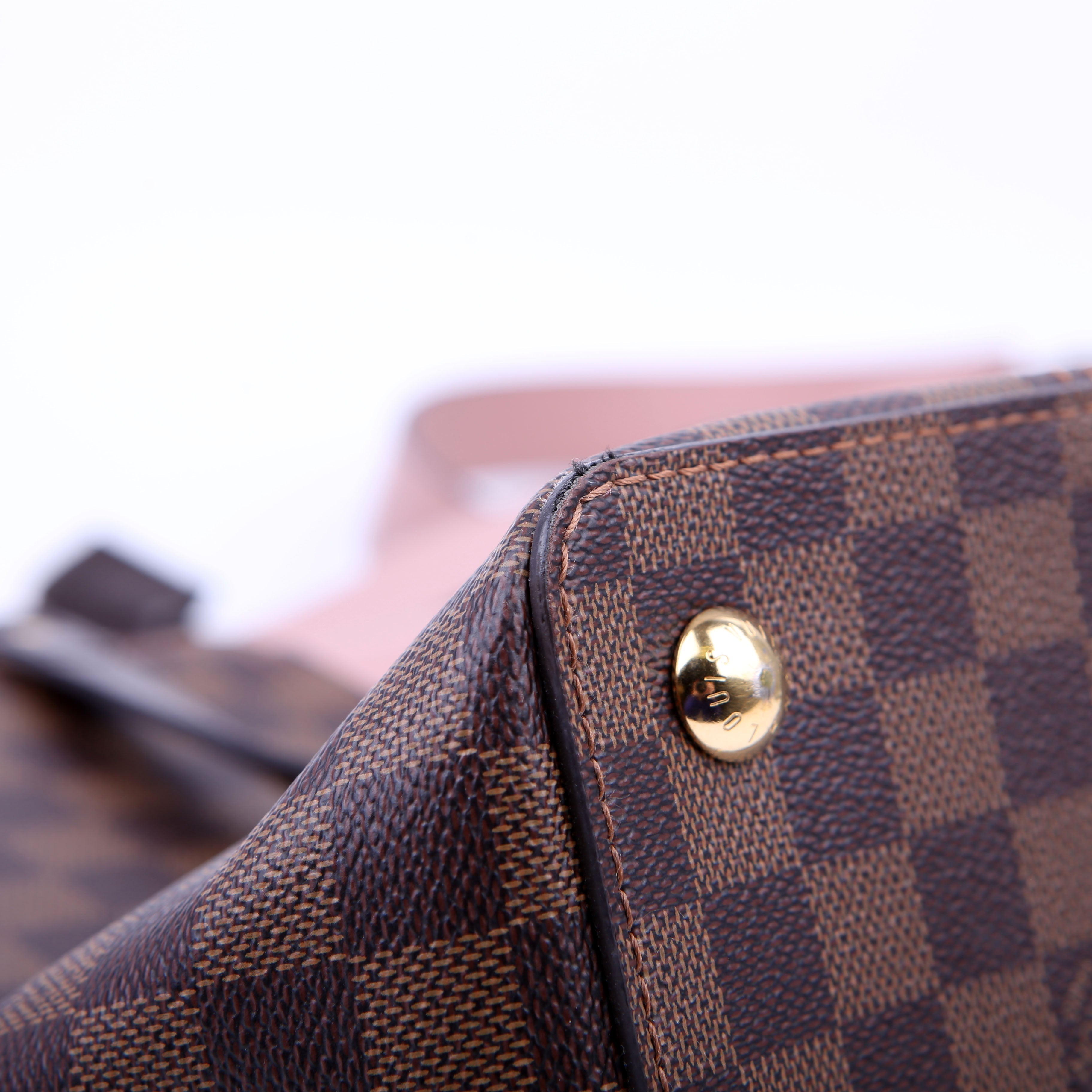 Louis Vuitton Jersey Bag Damier Ebene Pink