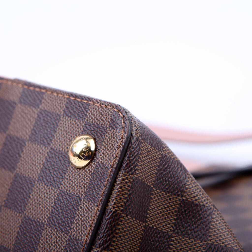 Louis Vuitton Jersey Bag Damier Ebene Pink