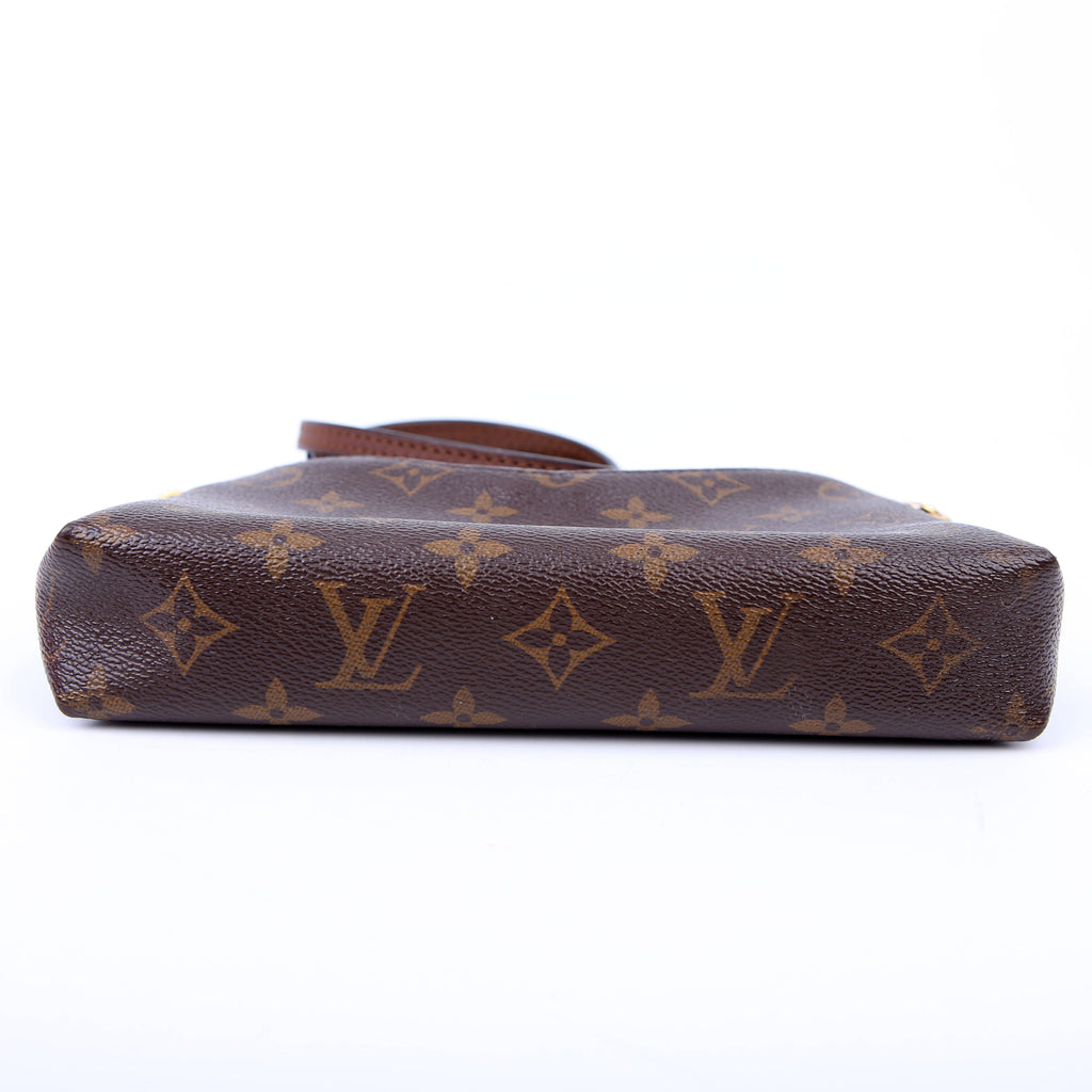 Louis Vuitton Pallas Clutch Monogram Brown/Black