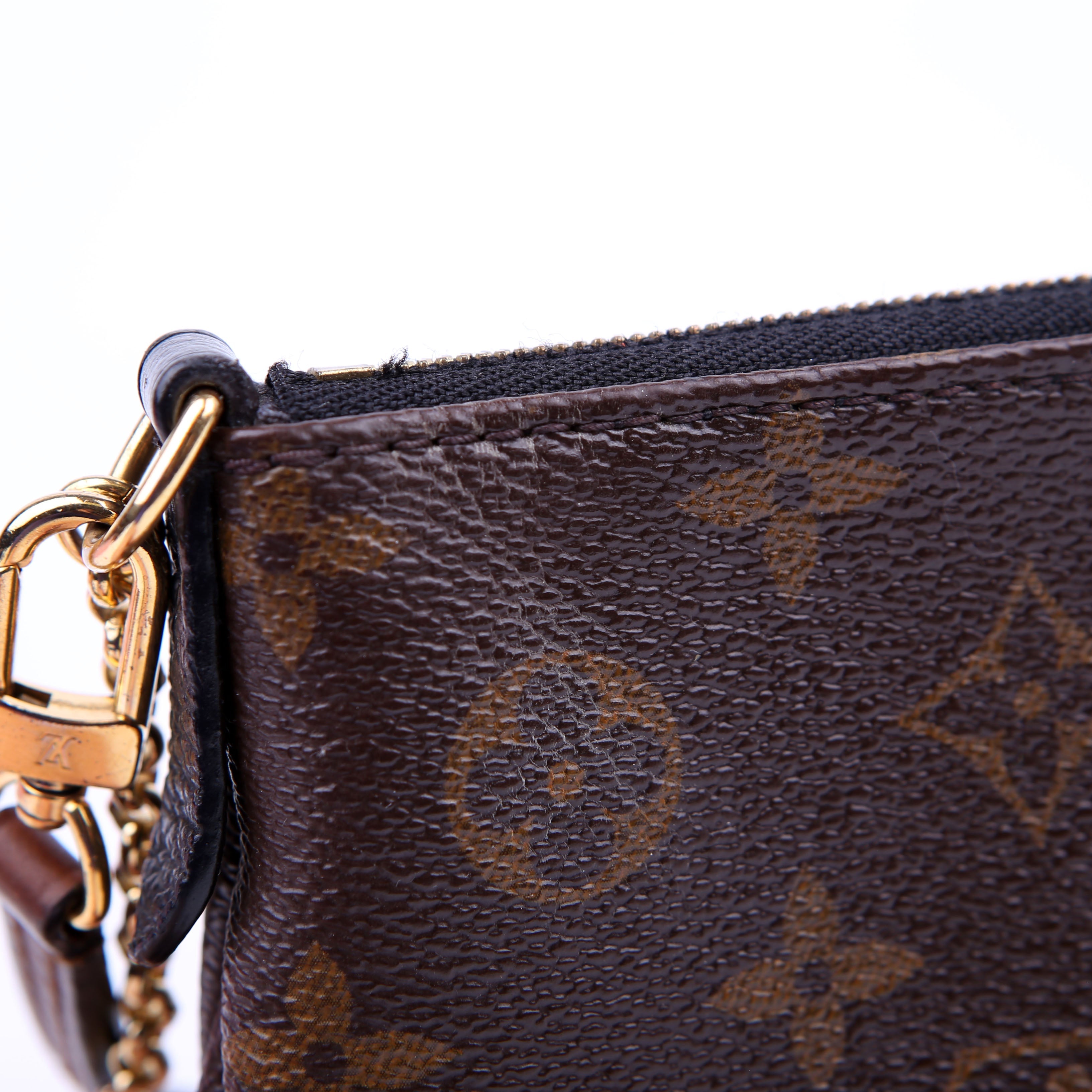Louis Vuitton Pallas Clutch Monogram Brown/Black