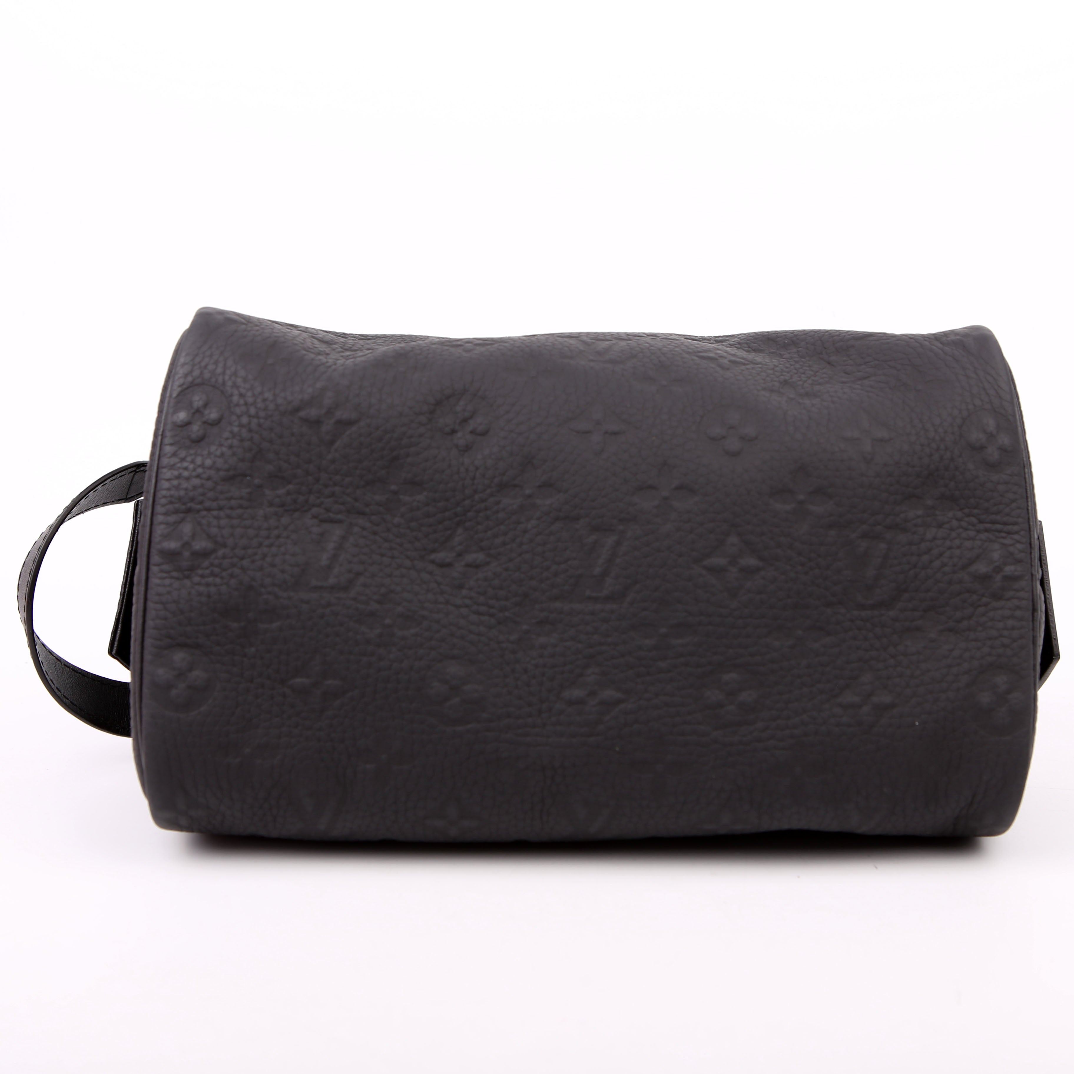 Louis Vuitton Dopp Kit Toilet Pouch Taurillion Black