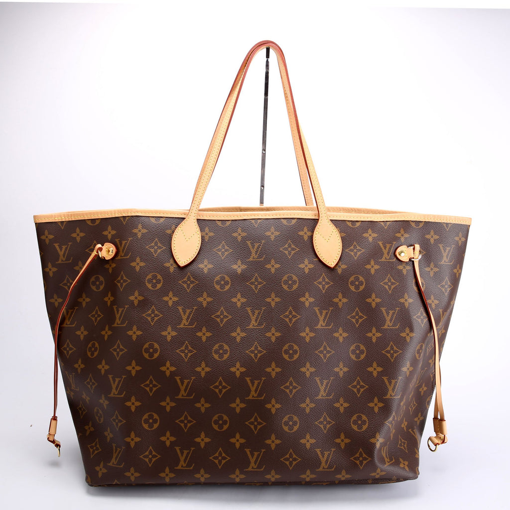 Louis Vuitton Neverfull With Wallet GM Monogram Beige