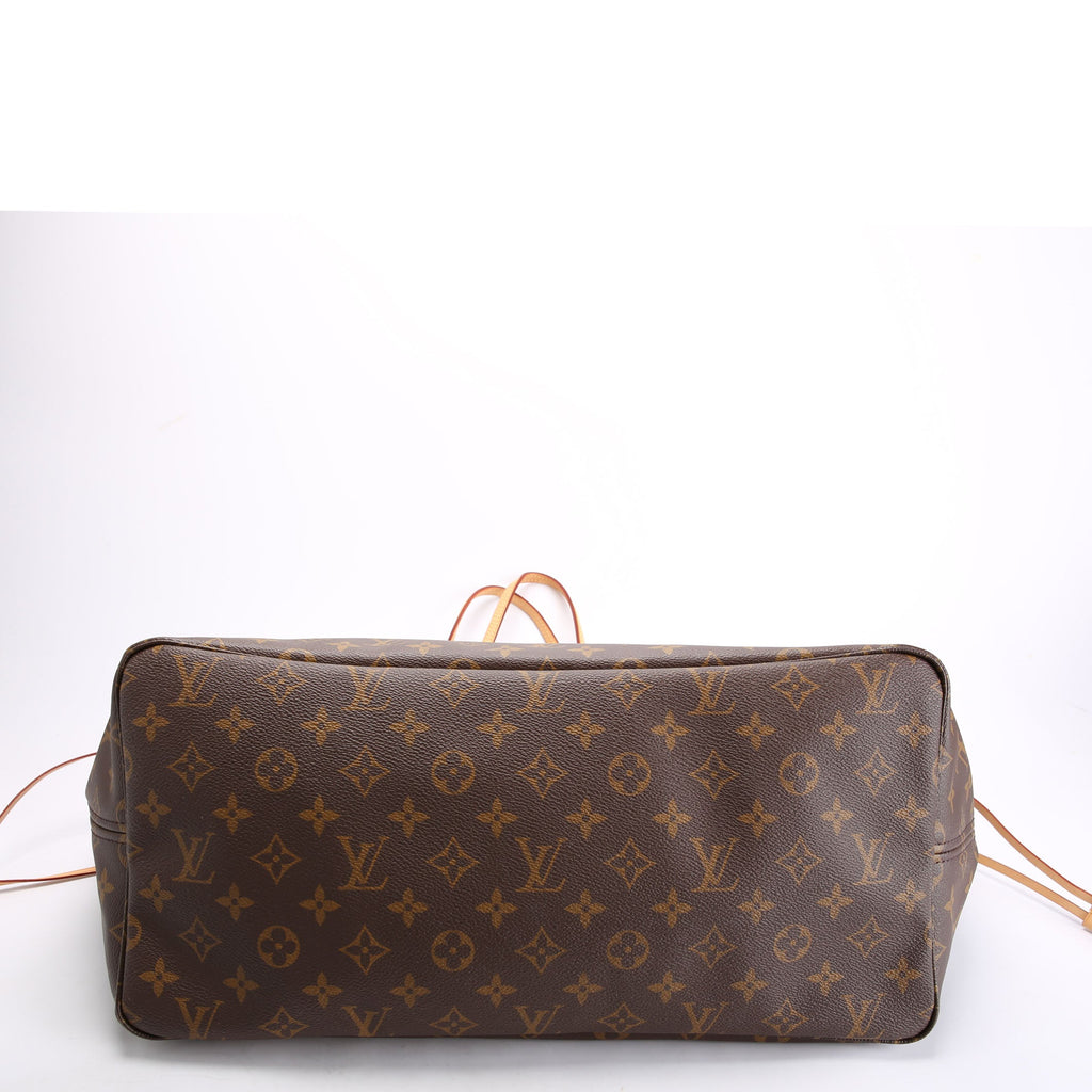 Louis Vuitton Neverfull With Wallet GM Monogram Beige
