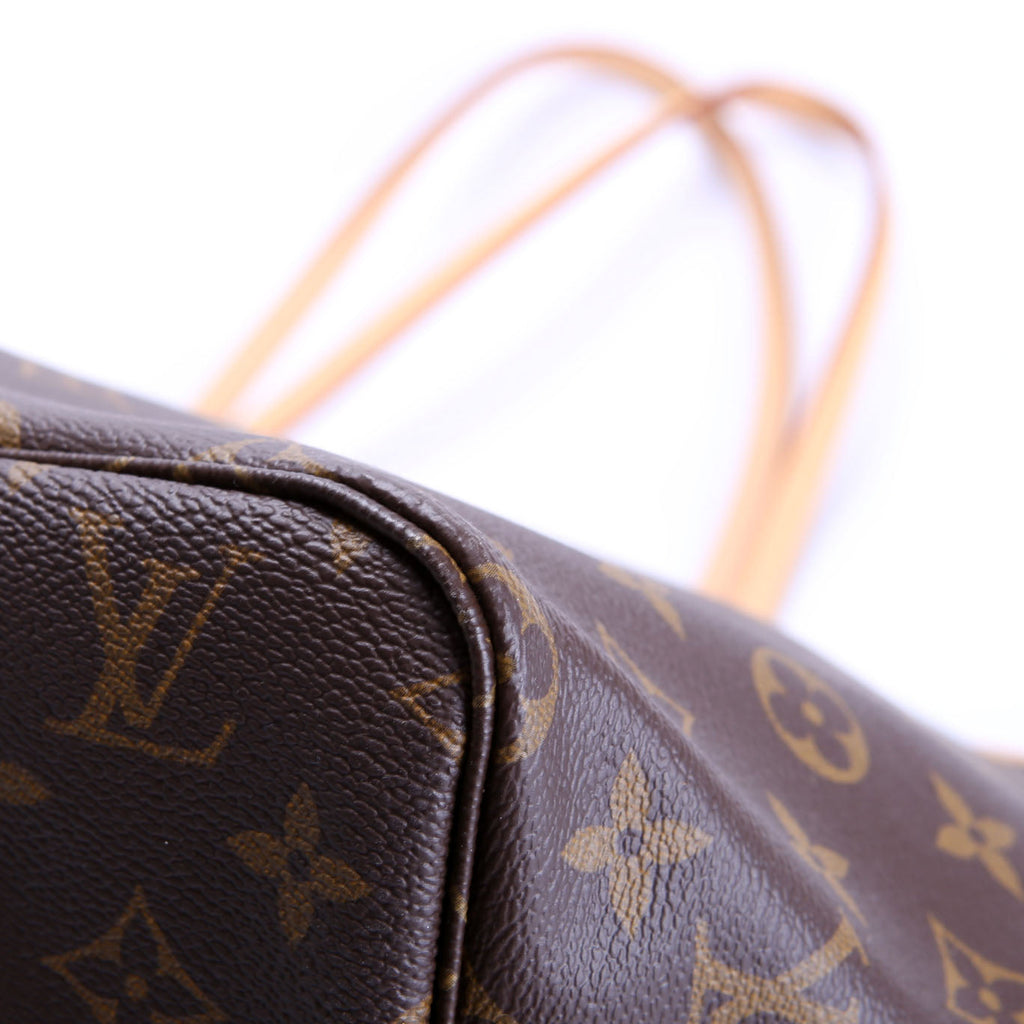 Louis Vuitton Neverfull With Wallet GM Monogram Beige