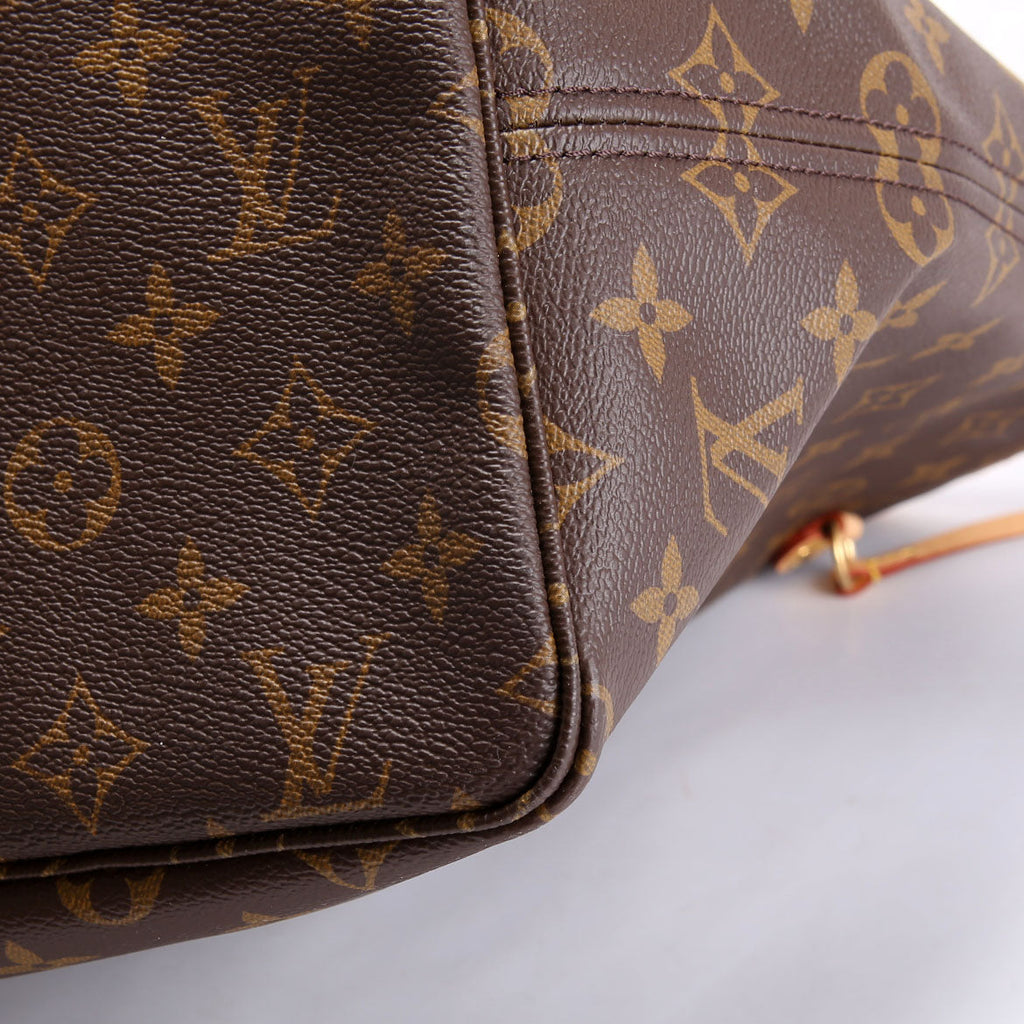 Louis Vuitton Neverfull With Wallet GM Monogram Beige