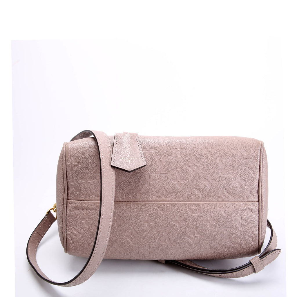 Louis Vuitton Speedy 25 Bandouliere Empreinte NM Taupe