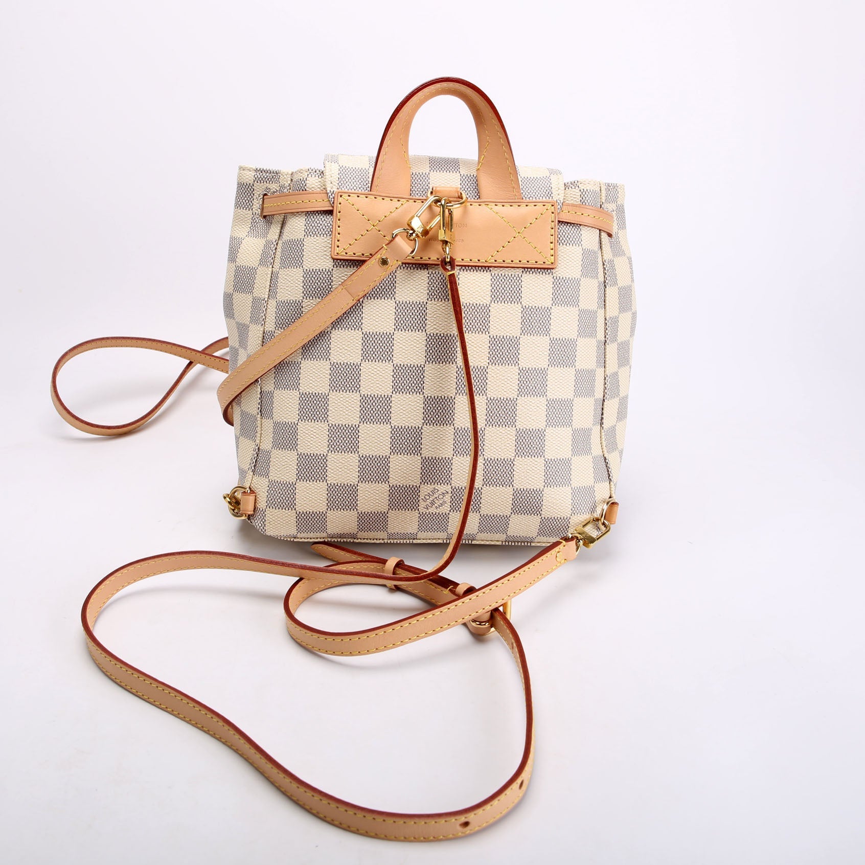 Louis Vuitton Sperone BB Backpack Damier Azur