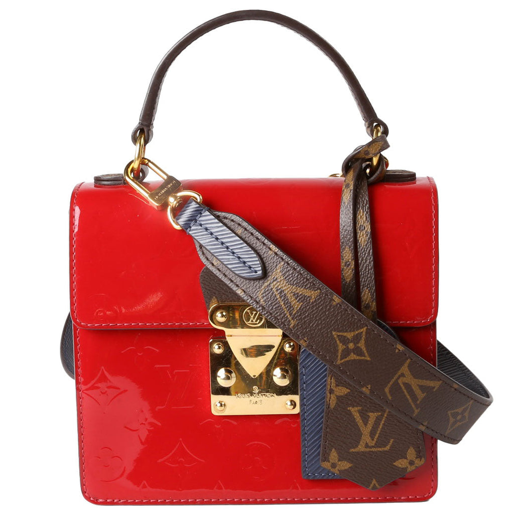 Louis Vuitton Spring Street Vernis Red