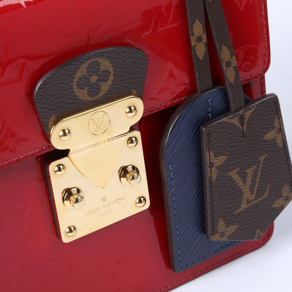 Louis Vuitton Spring Street Vernis Red