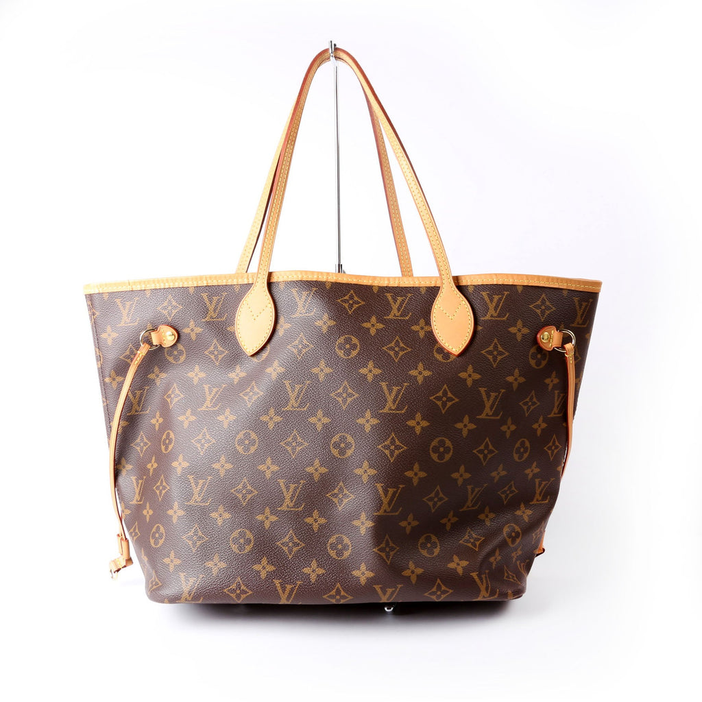 Louis Vuitton Neverfull With Wallet MM Monogram