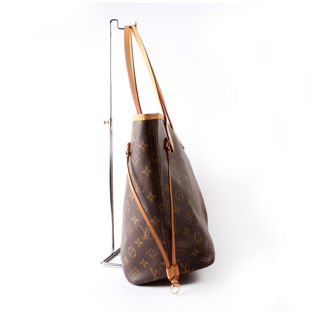 Louis Vuitton Neverfull With Wallet MM Monogram