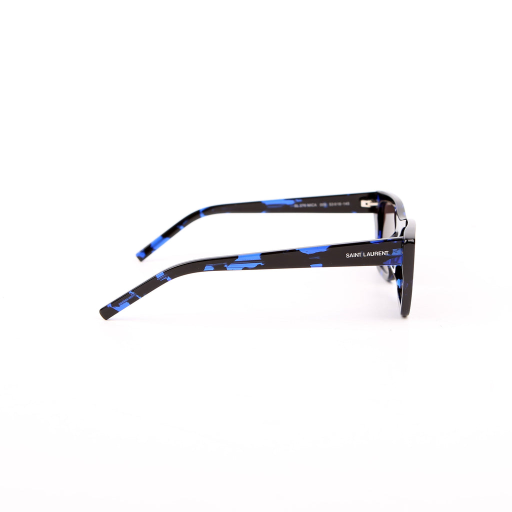 Saint Laurent SL276 Mica Cat Eye Sunglasses Blue