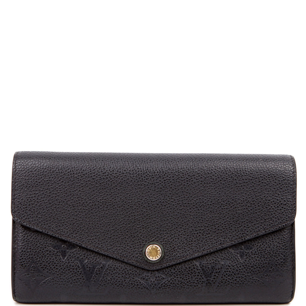 Louis Vuitton Sarah wallet Empreinte Black