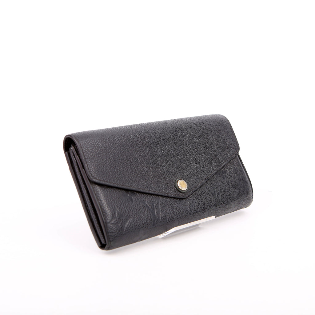 Louis Vuitton Sarah wallet Empreinte Black